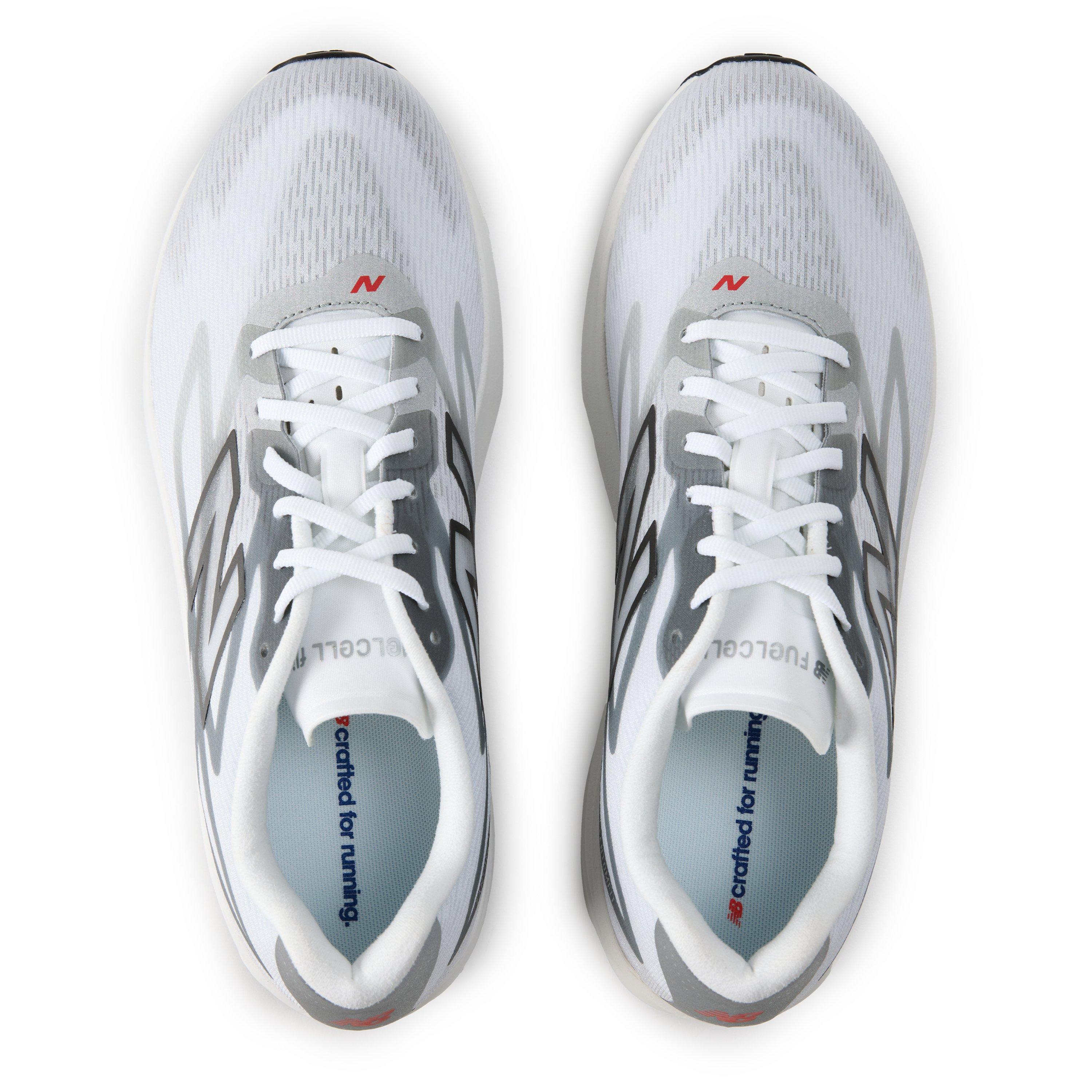 White/Slate/Neo - New Balance - Men's Flite-R Runners - 4