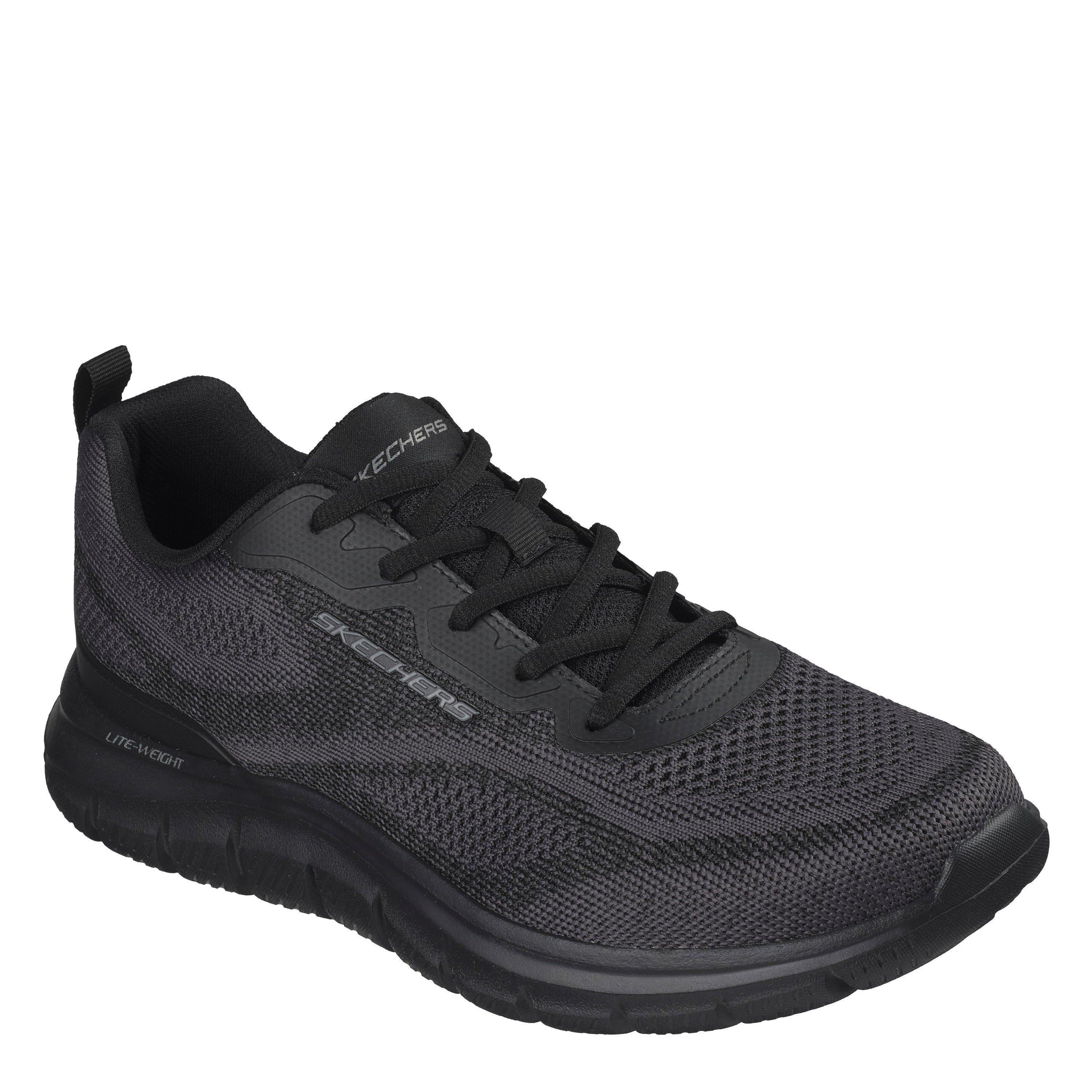 Crna - Skechers - Men's Track Pohlter Runners - 3