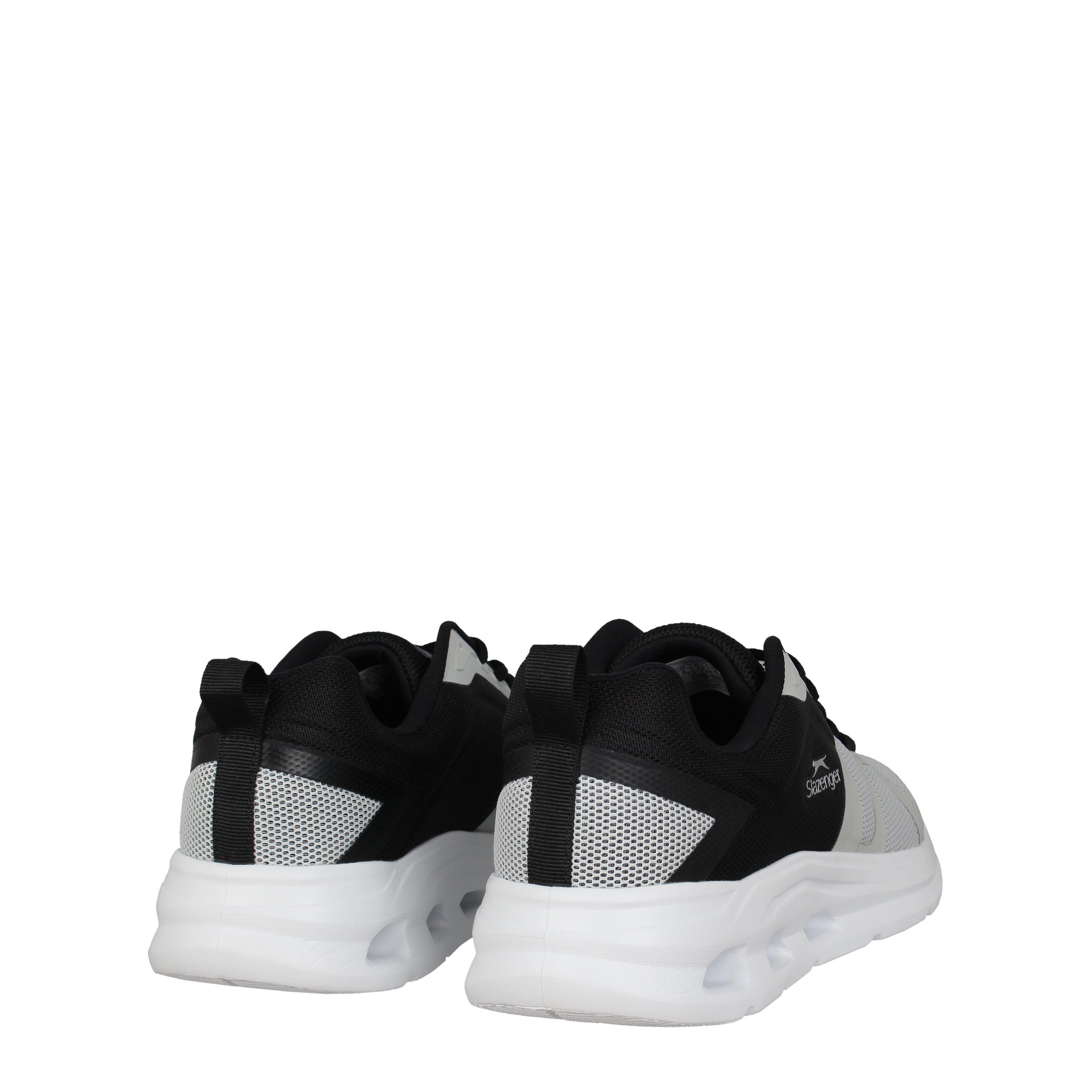 Grey/Black/Wht - Slazenger - Spinner Trainers Mens - 4