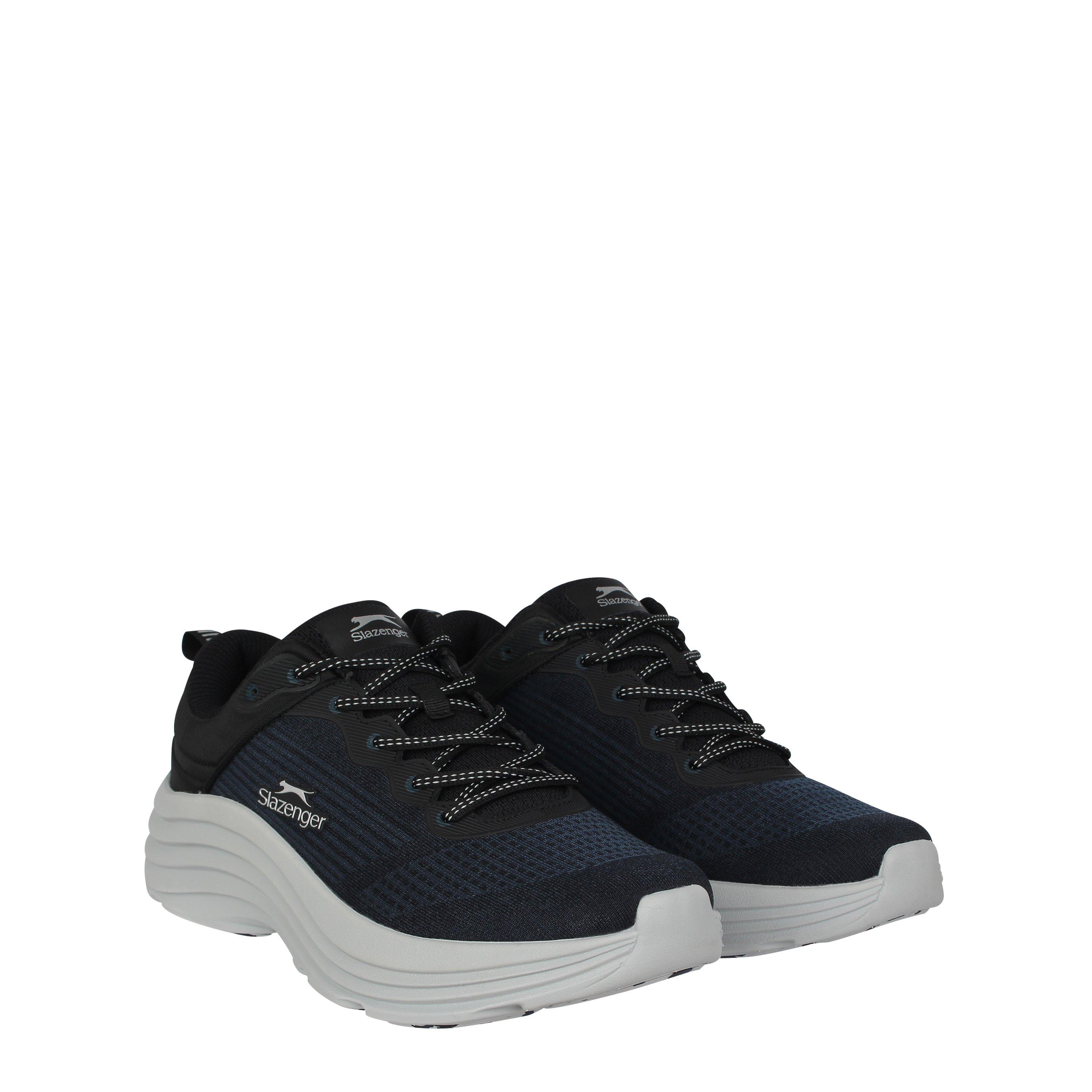 Blu navy/grigio - Slazenger - Serene Low Top Runners Womens - 3