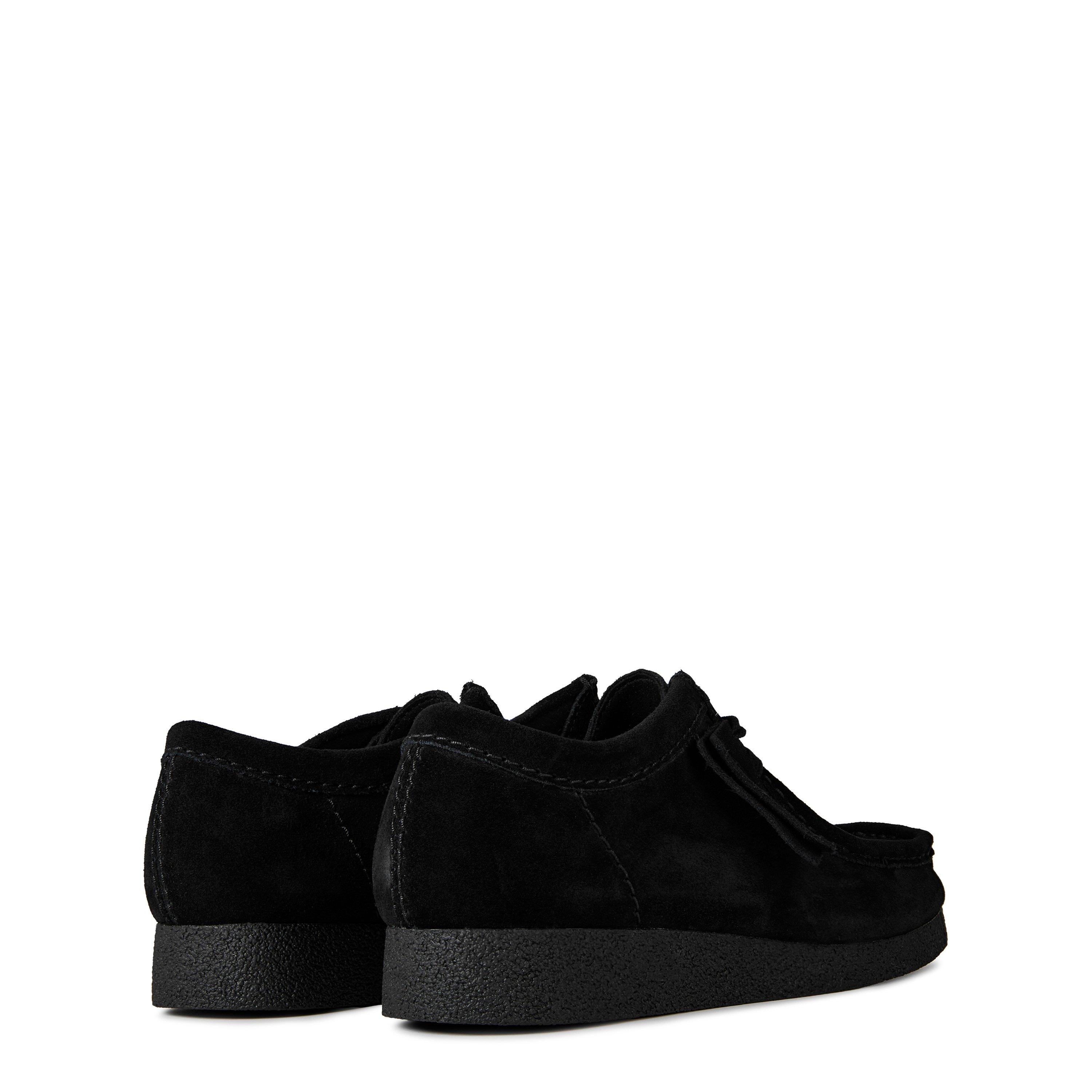 Negro ante - Clarks - Wallabee Moc Toe Formal Shoes - 5