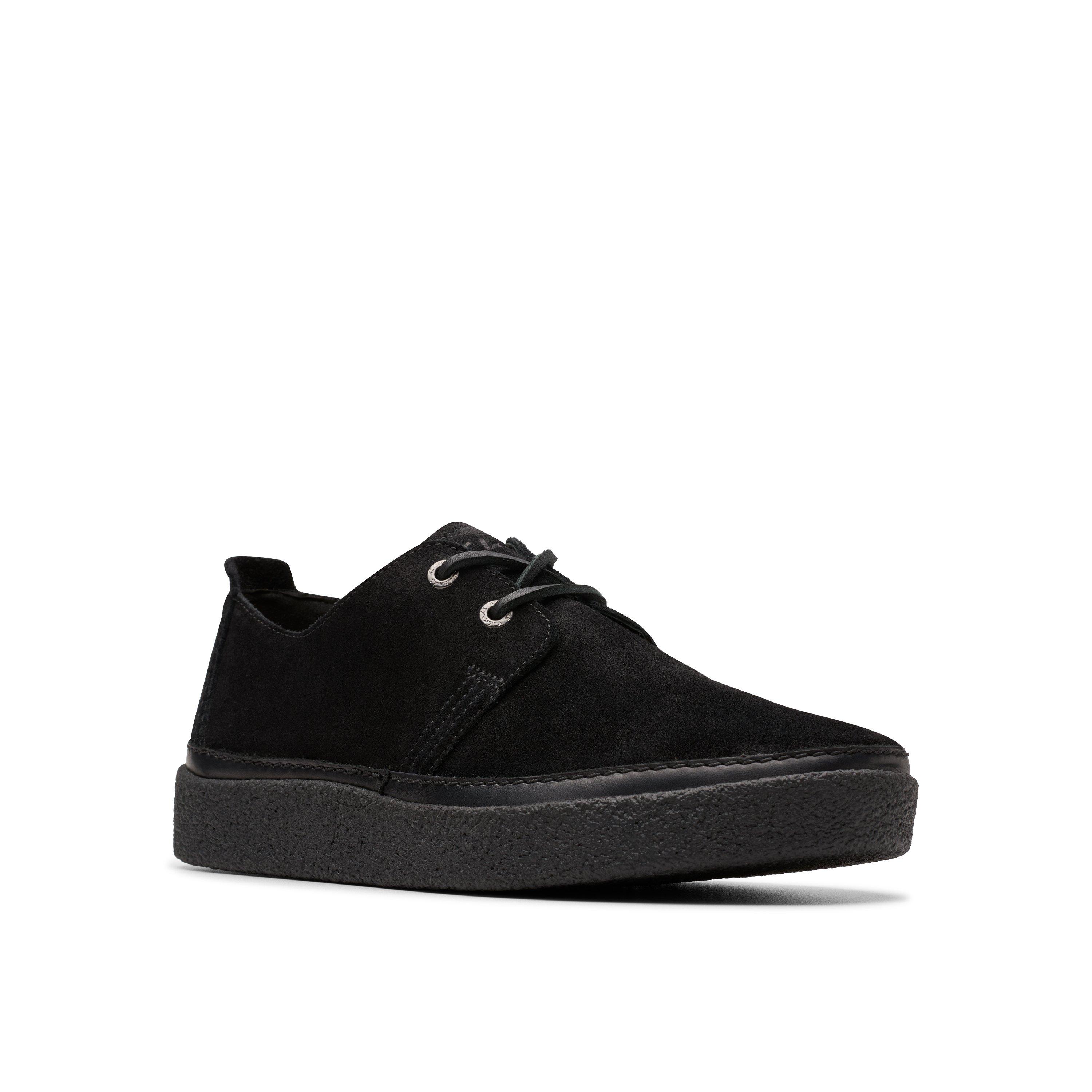 Negro ante - Clarks - Wallabee Moc Toe Formal Shoes - 7