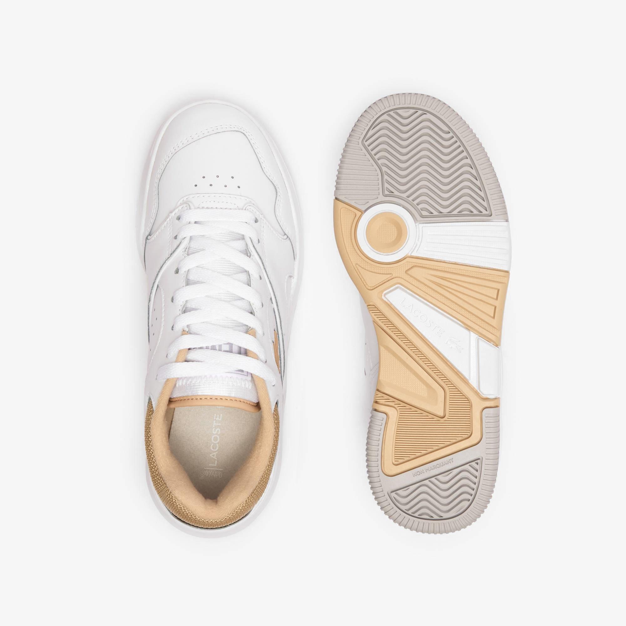 Hvid/Beige - Lacoste - Lineshot Trainers - 3