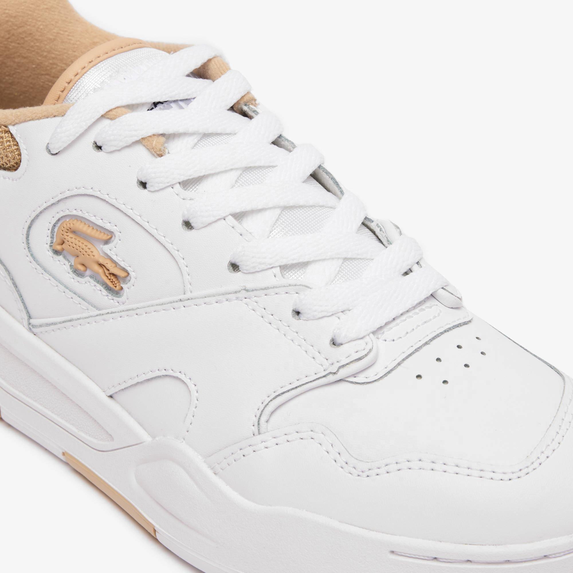 Hvid/Beige - Lacoste - Lineshot Trainers - 4
