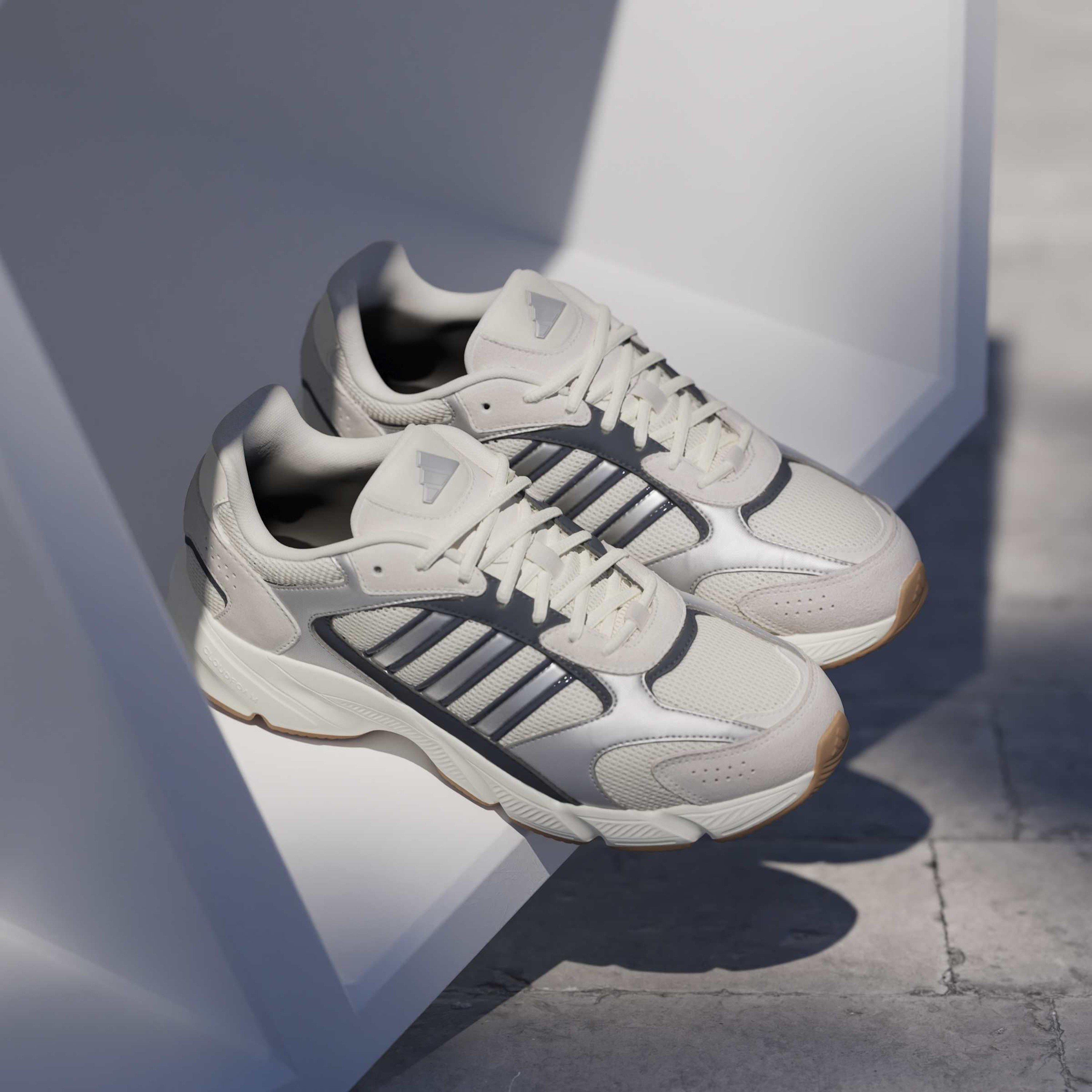 Blanco Roto/Azul Marino - adidas - Crazychaos 2000 Shoes Mens - 12