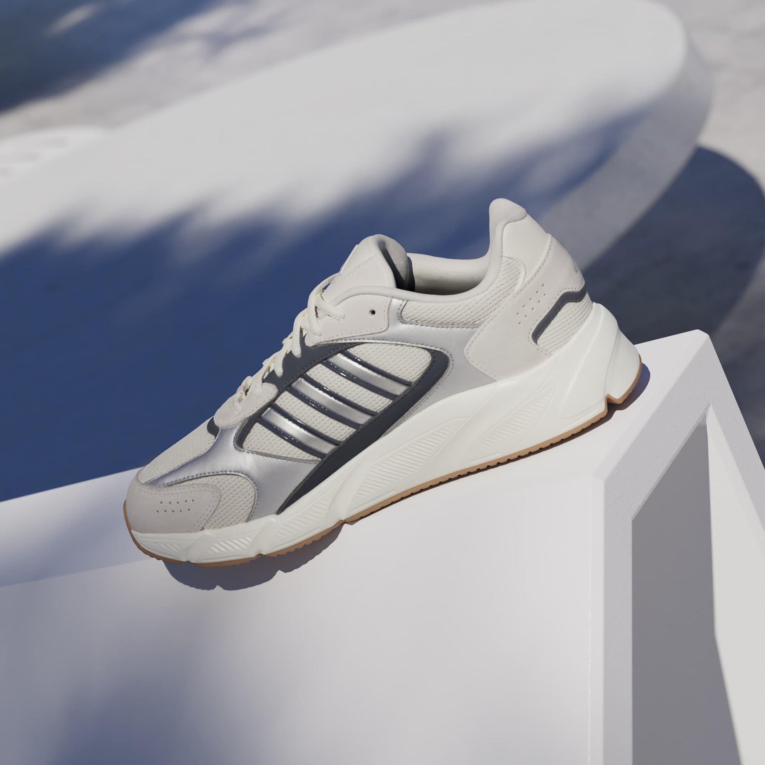 Blanco Roto/Azul Marino - adidas - Crazychaos 2000 Shoes Mens - 14