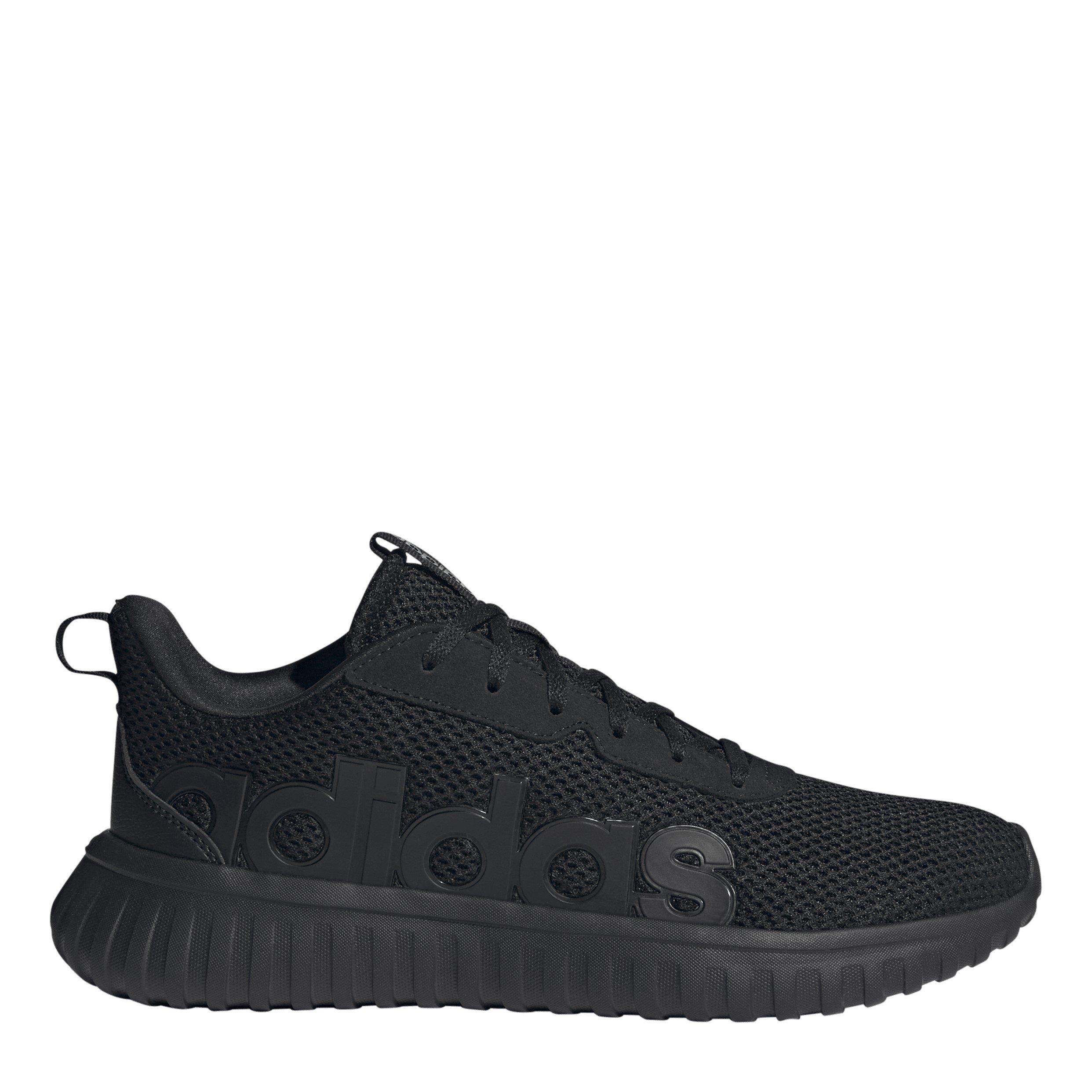 Adidas Men's Kaptir Base Shoes - Triple Black - 7 (40.7)