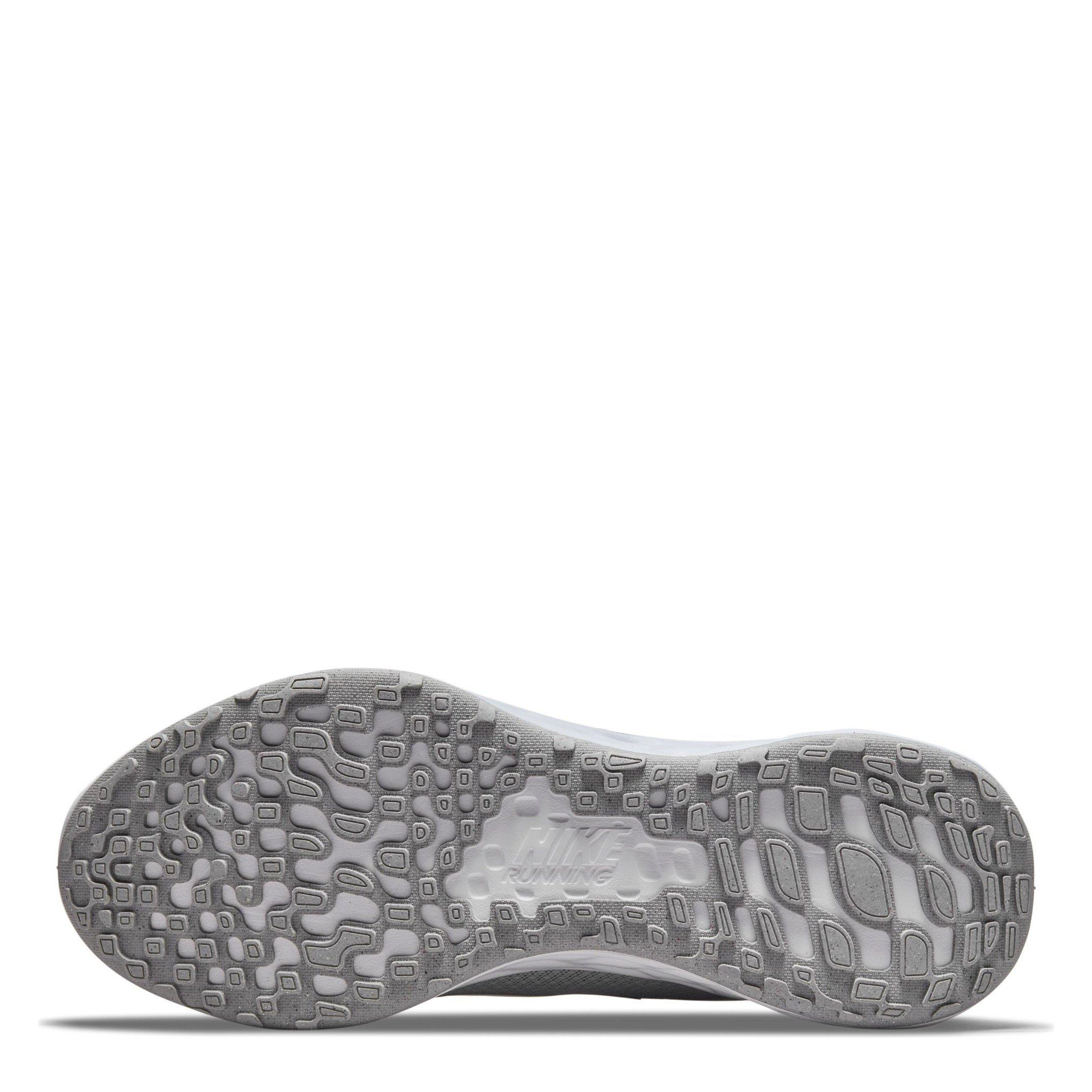 Siva/Siva/Plava - Nike - Revolution 6 Road Running Shoes Mens - 6