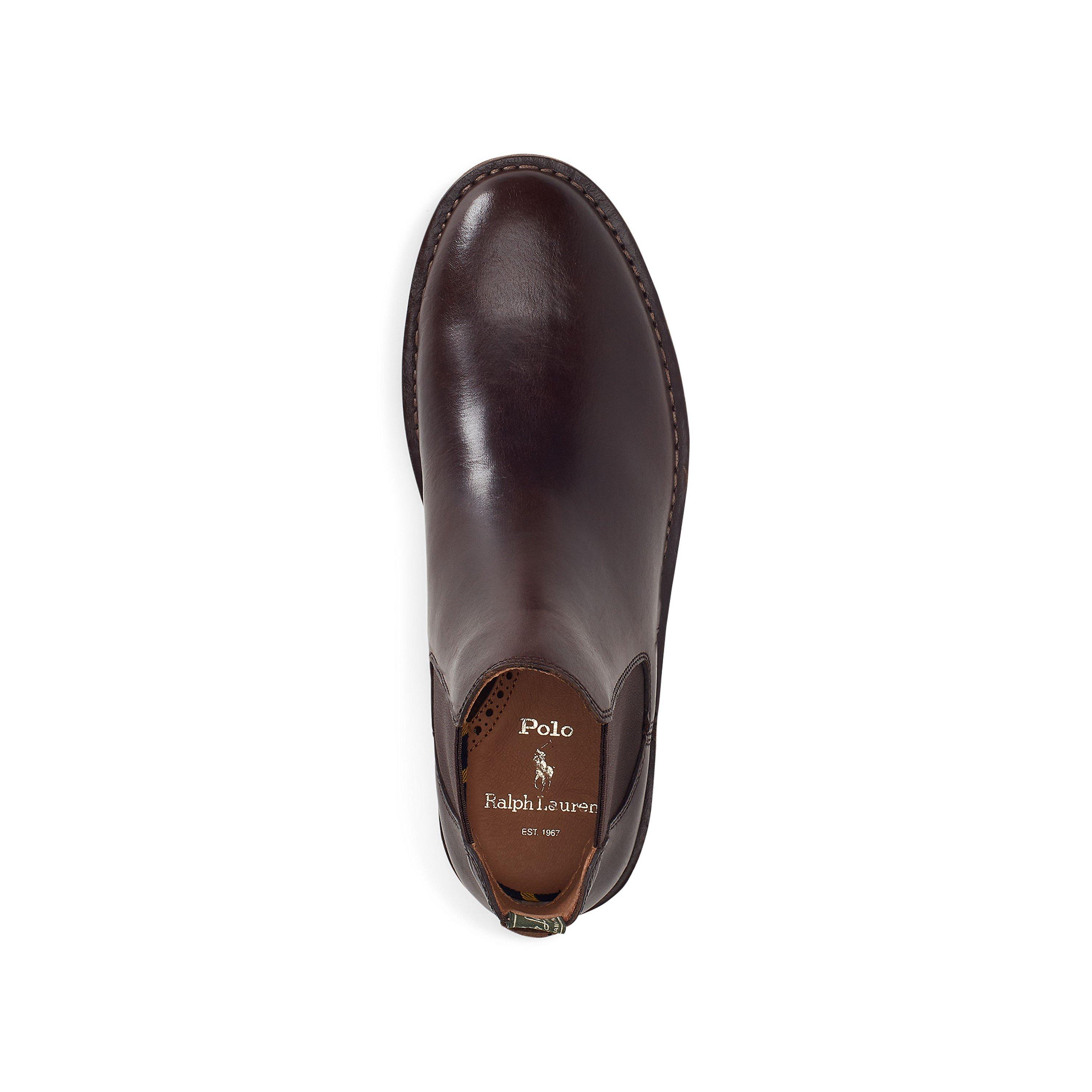 Polo Brown - Polo Ralph Lauren - Men's Talan Chelsea Boots - 4