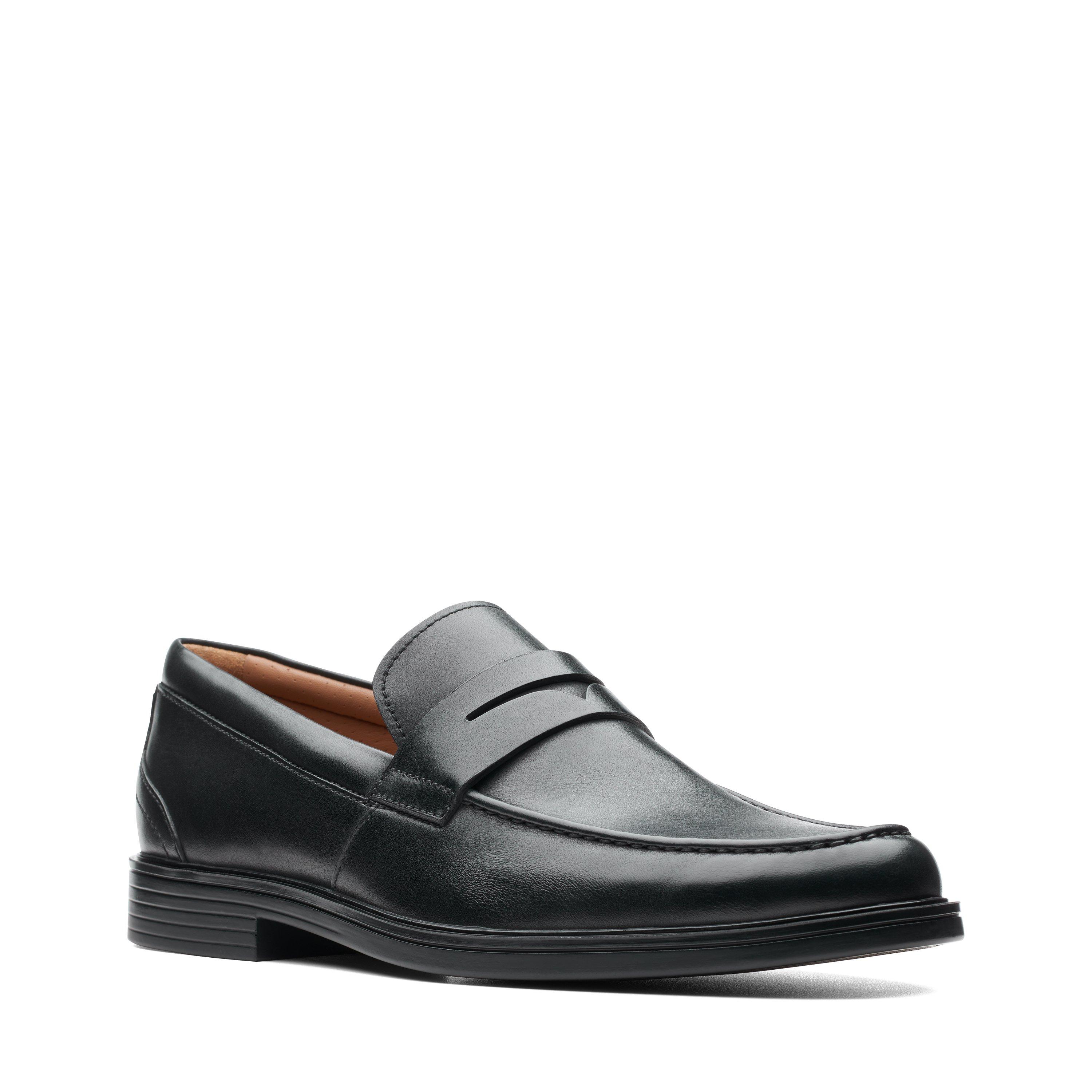 Zwart Leer - Clarks - Un Aldric Step Shoes - 2