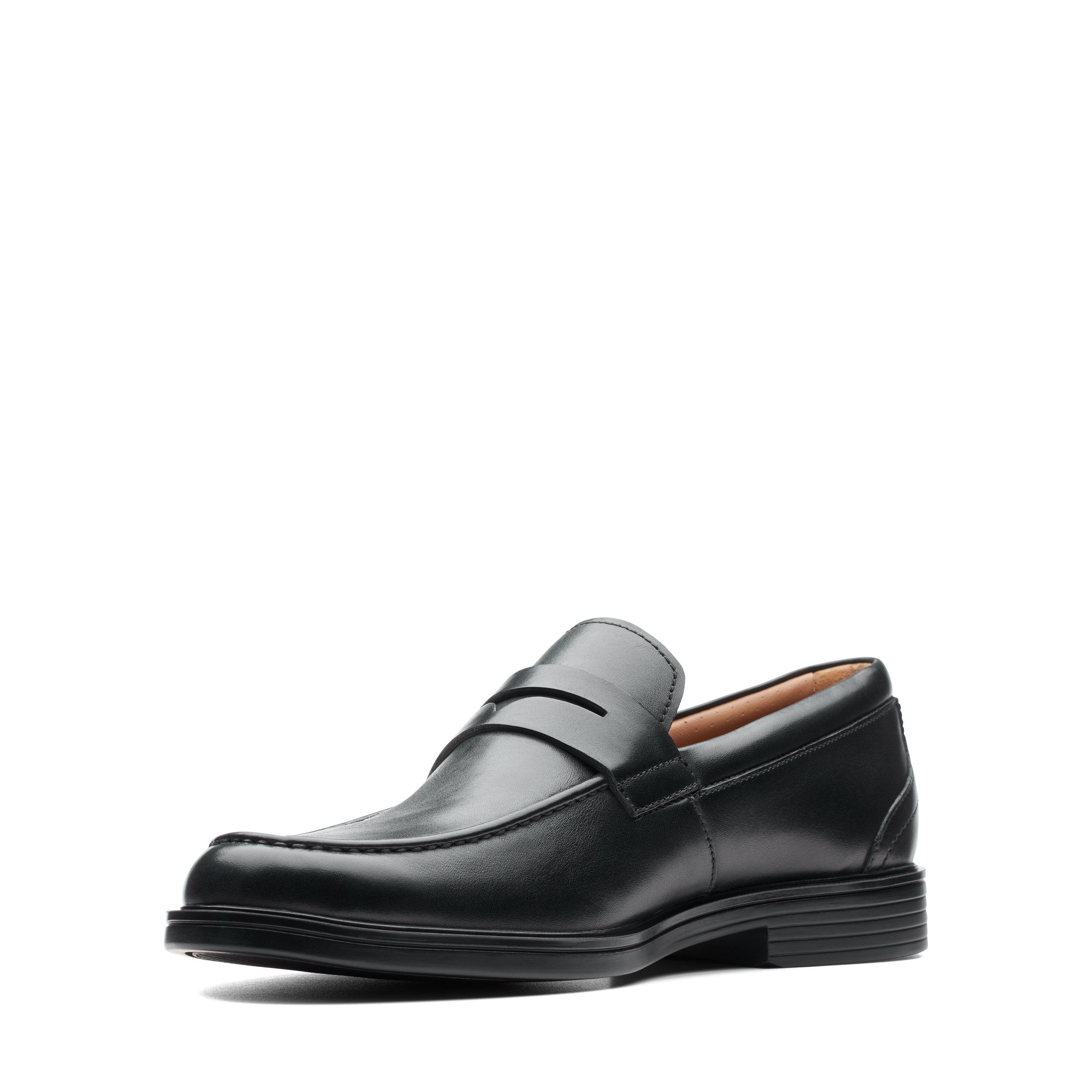 Zwart Leer - Clarks - Un Aldric Step Shoes - 4