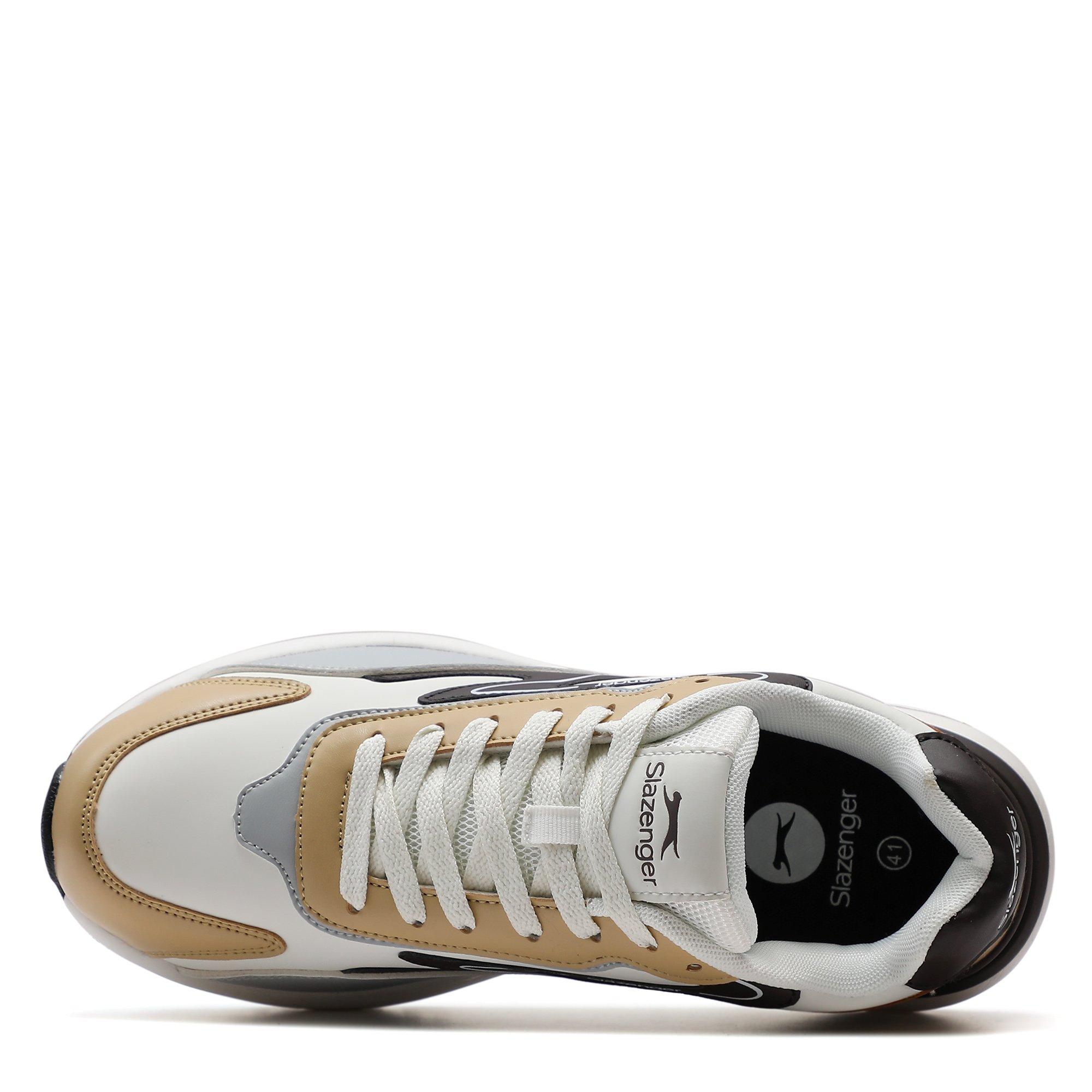 WHITE/KHAKI - Slazenger - EVANDER Mens Shoes - 3