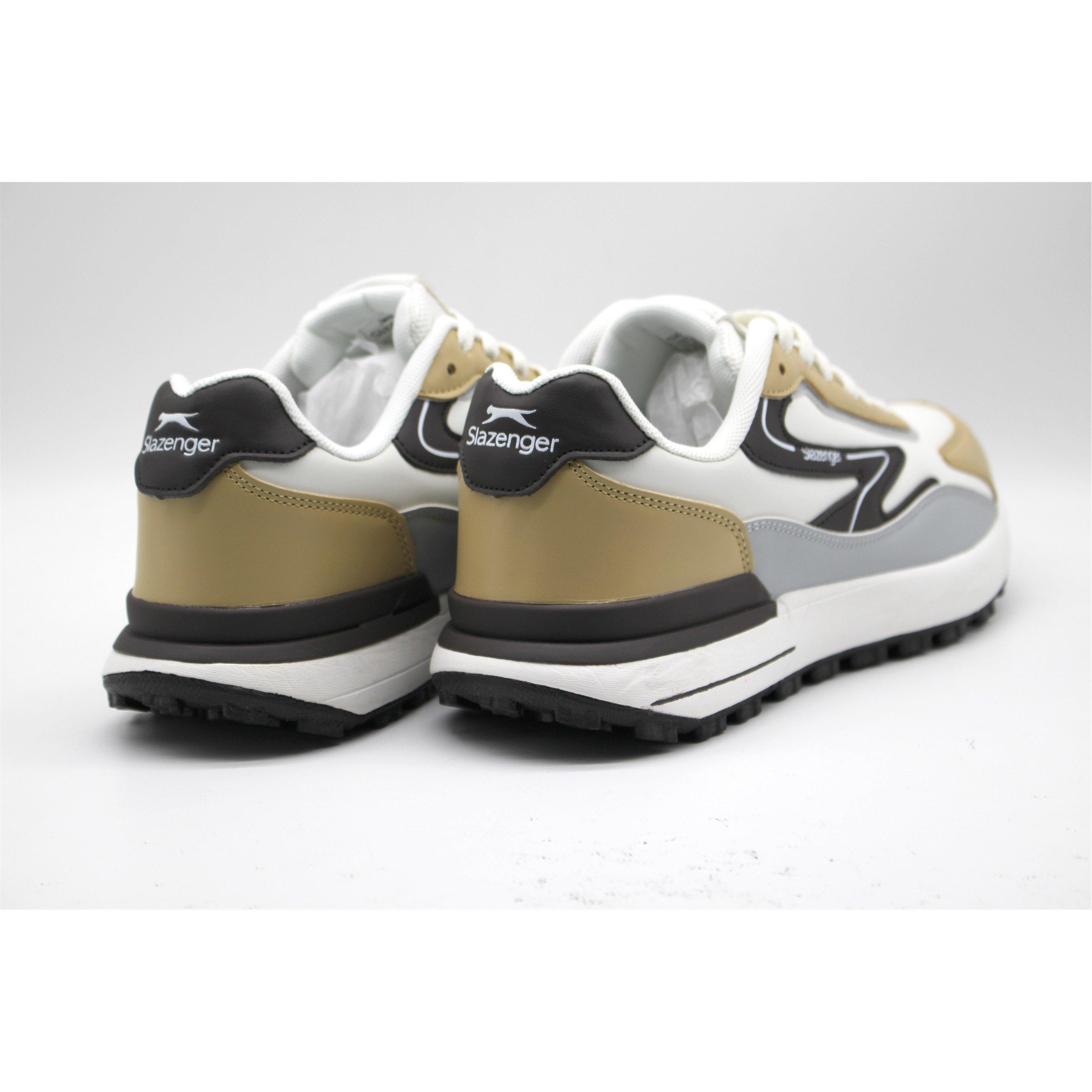 WHITE/KHAKI - Slazenger - EVANDER Mens Shoes - 5
