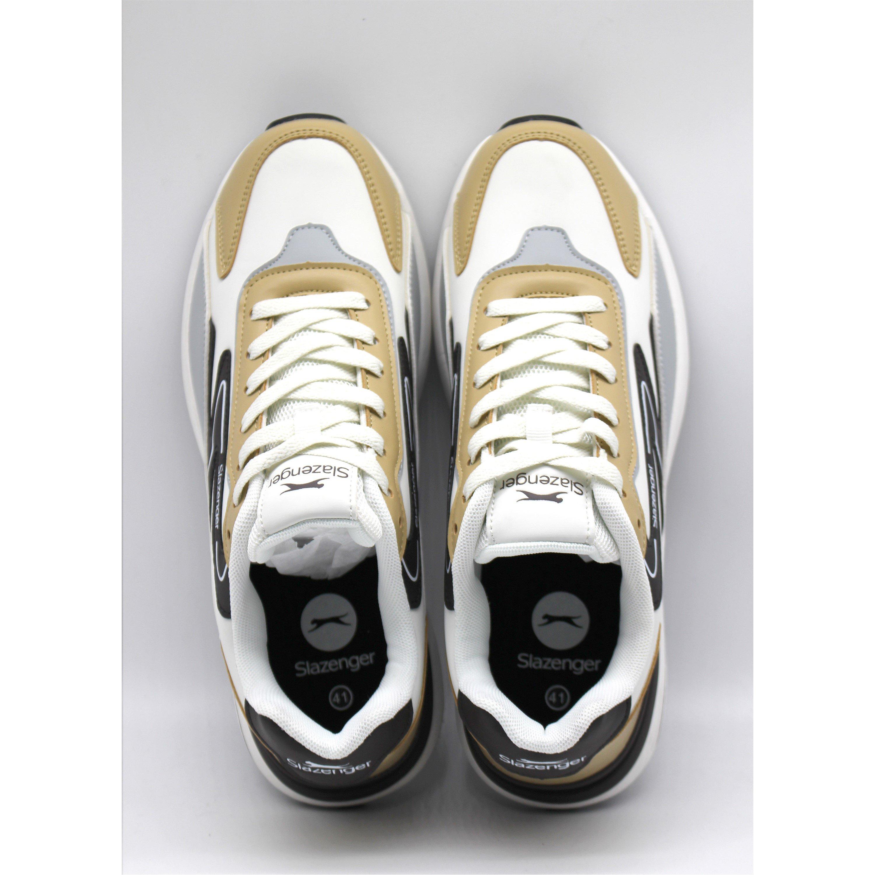 WHITE/KHAKI - Slazenger - EVANDER Mens Shoes - 6