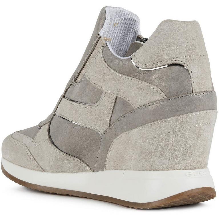 Taupe/Glace 626 - Geox - Sandals NESSI 22186 Czarny Coco - 3