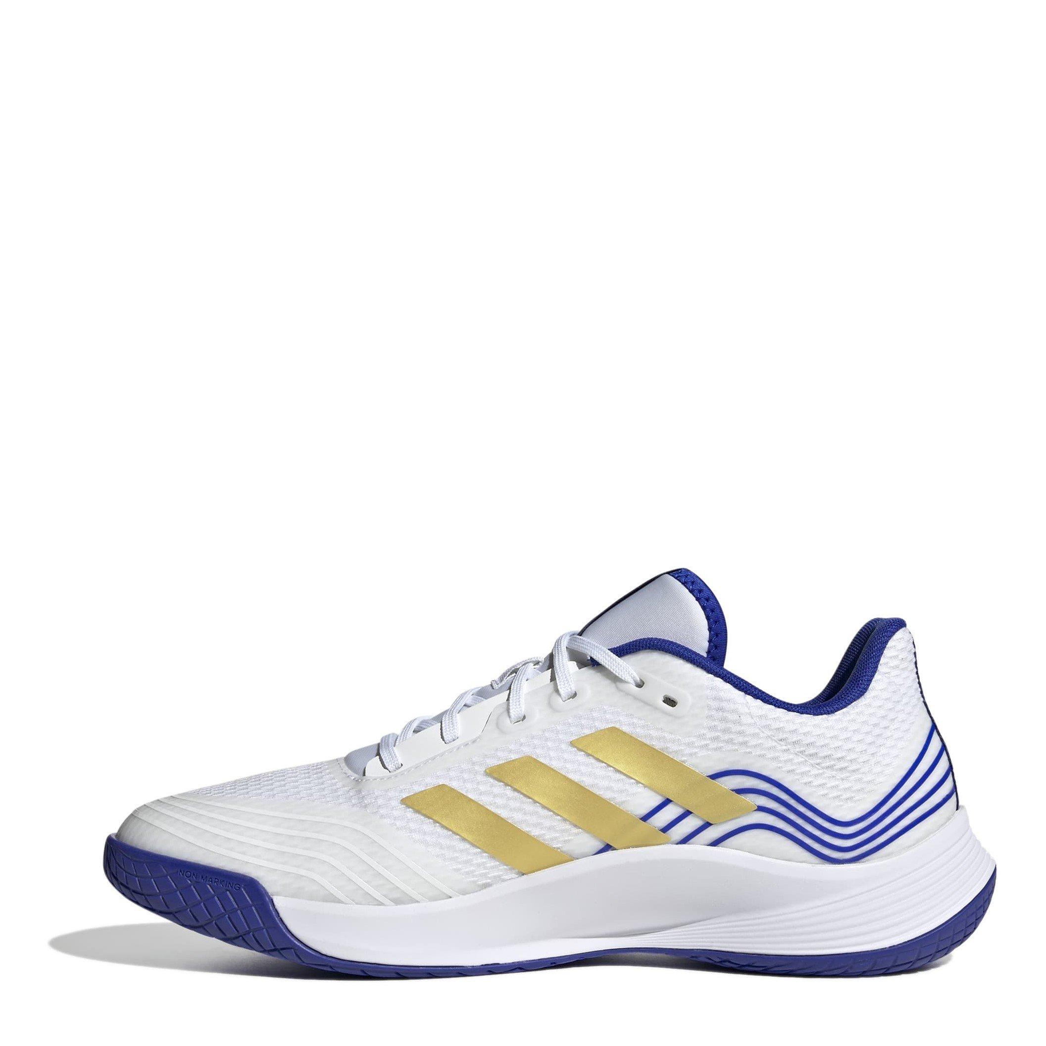 Cloud White / M - adidas - Volleyball Shoes Womens - 2