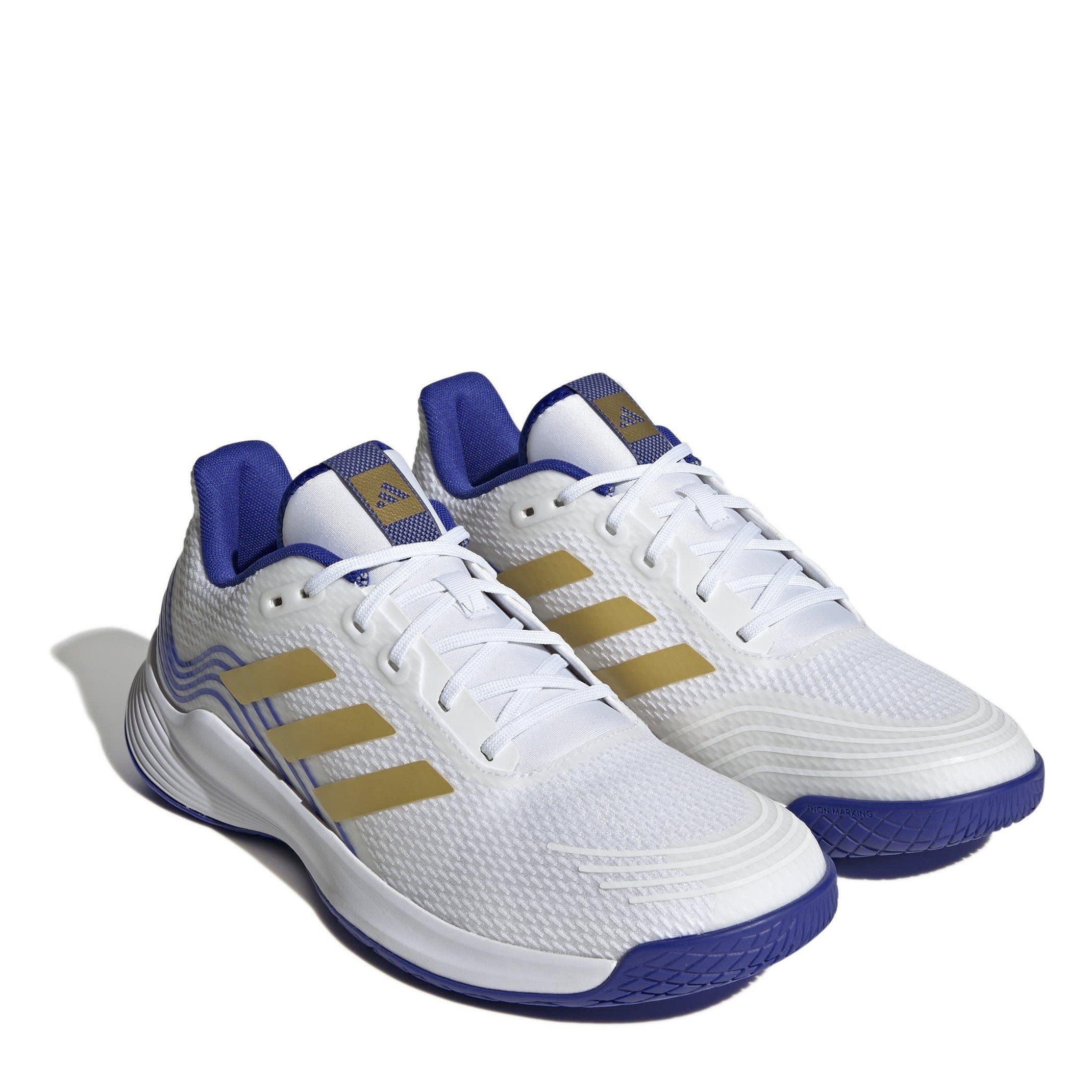 Cloud White / M - adidas - Volleyball Shoes Womens - 3
