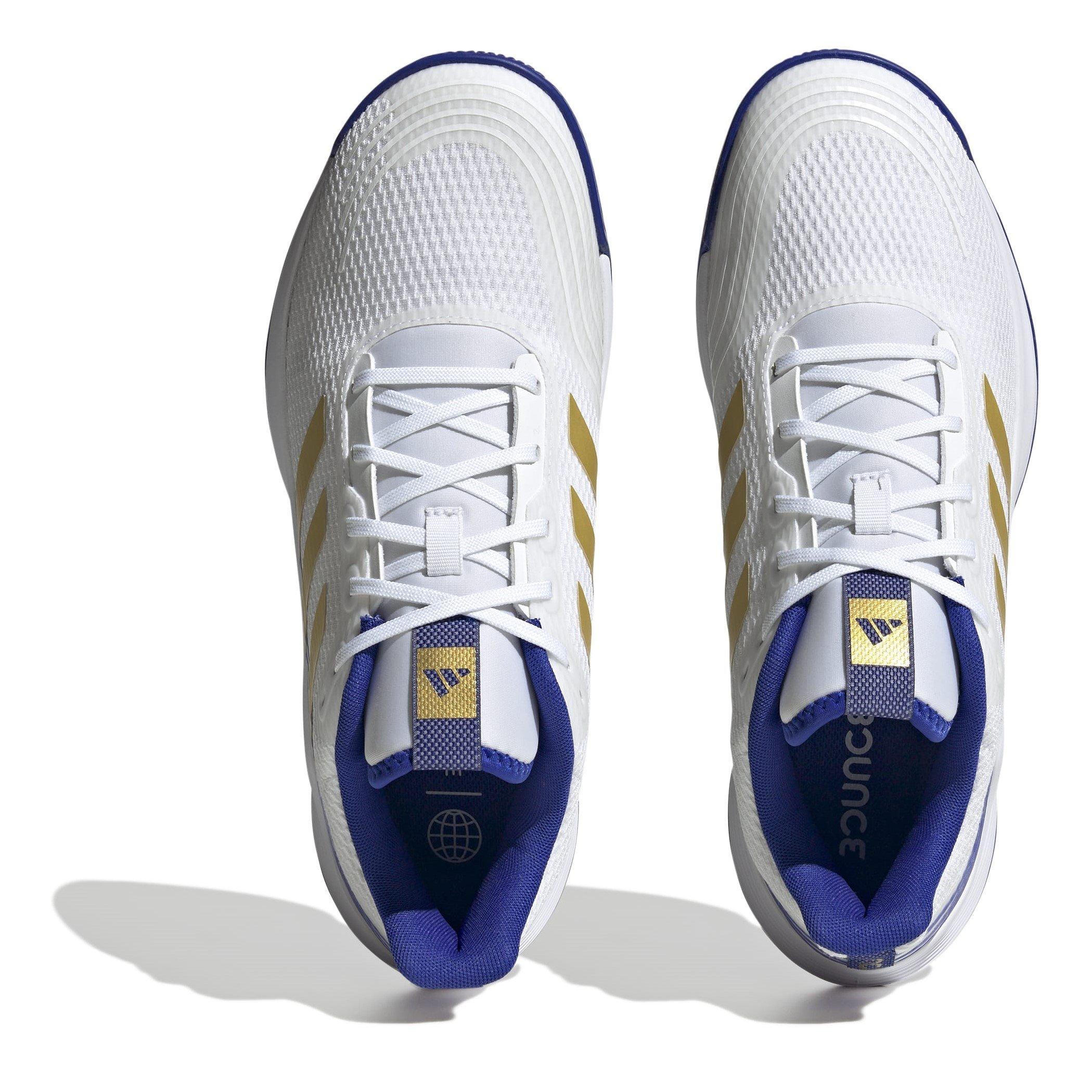 Cloud White / M - adidas - Volleyball Shoes Womens - 5