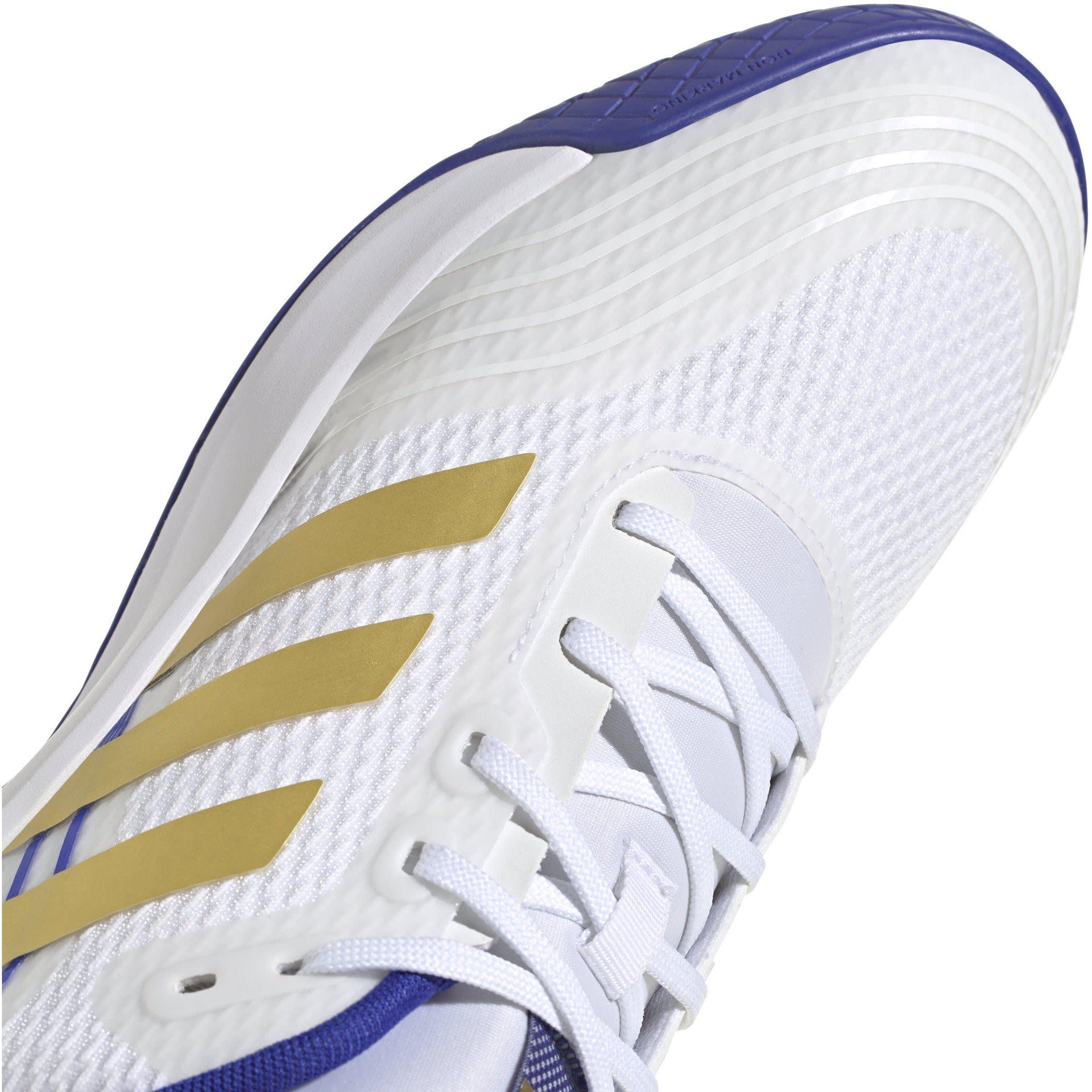 Cloud White / M - adidas - Volleyball Shoes Womens - 8