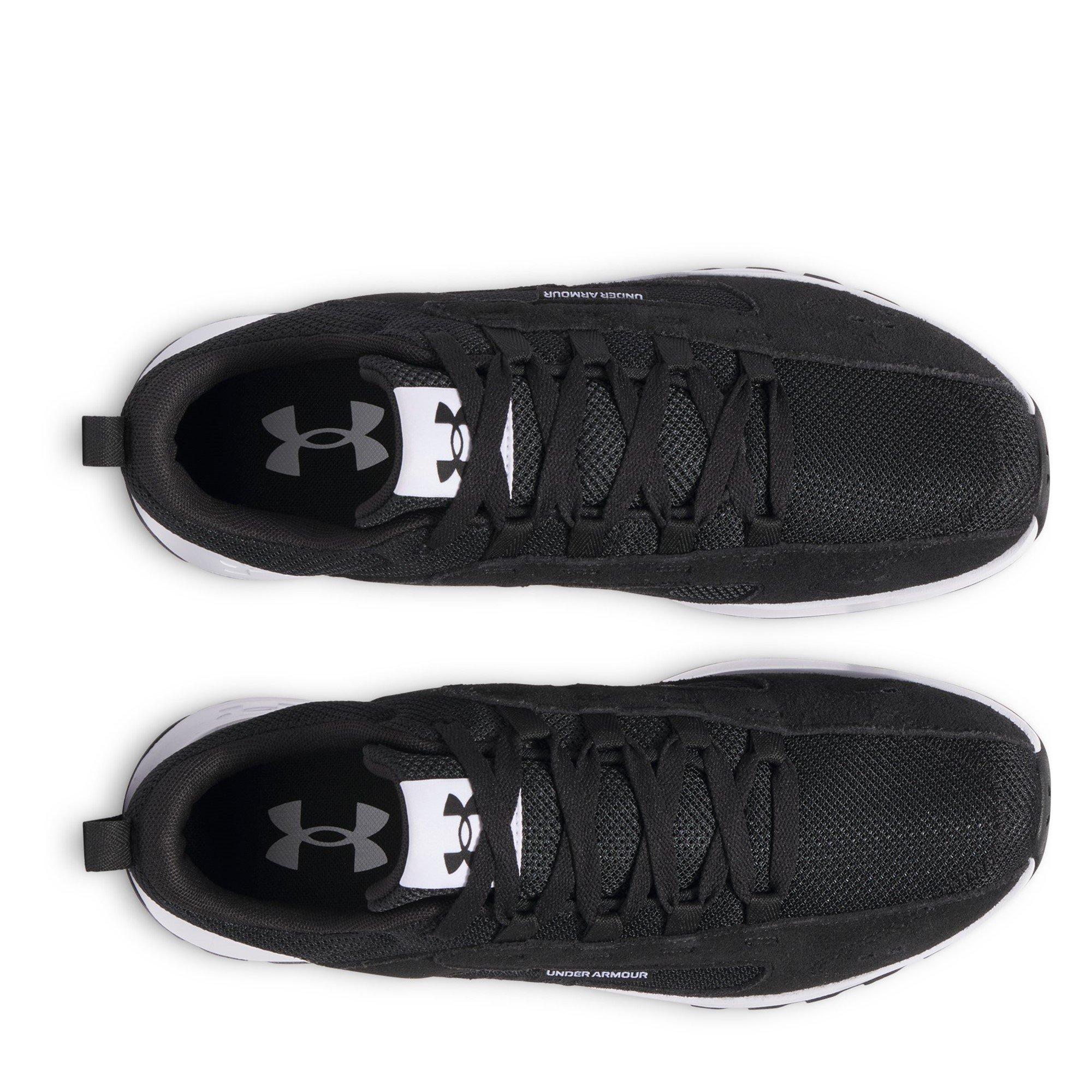 Black/Wht/White - Under Armour - Street Mirage Mens Shoes - 4