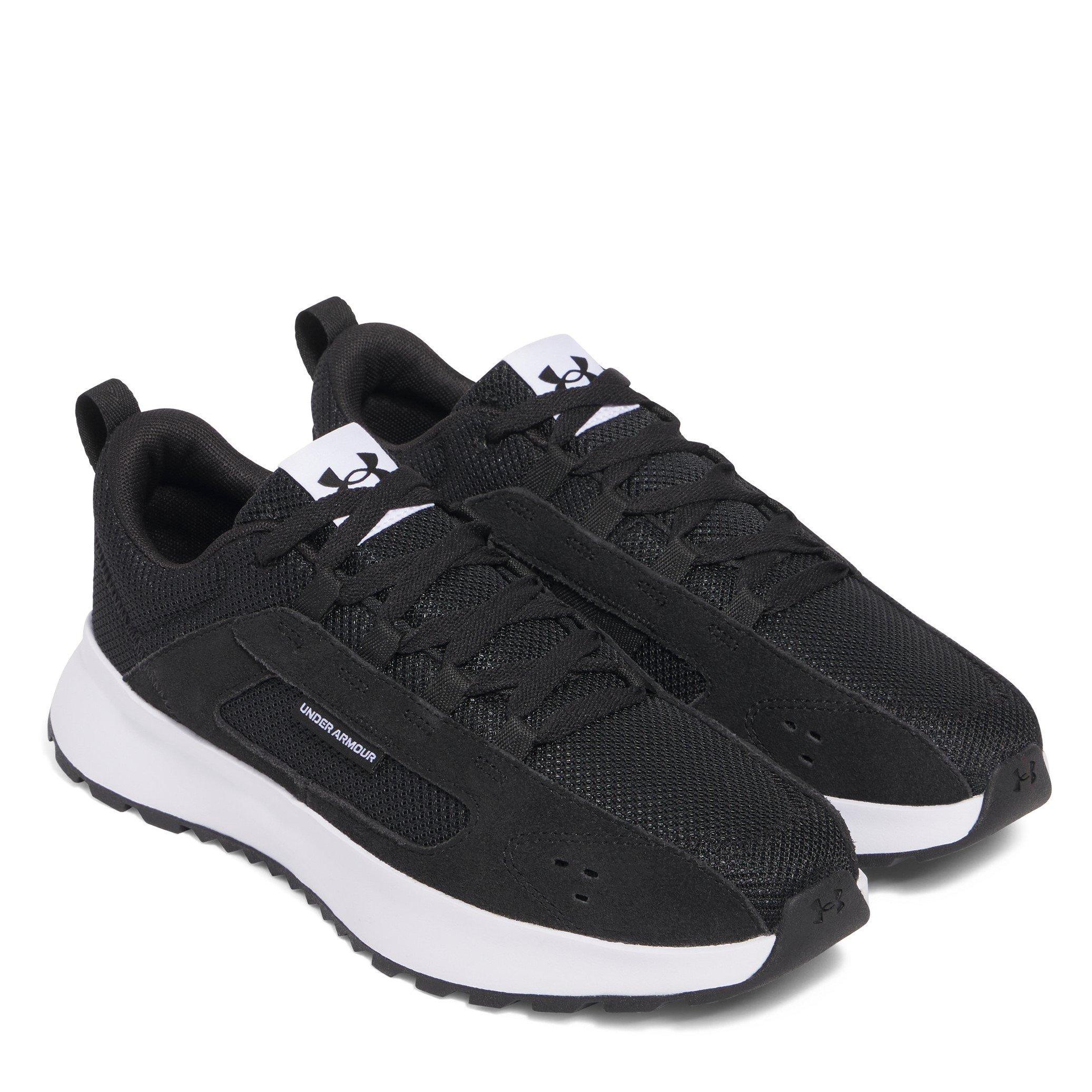 Black/Wht/White - Under Armour - Street Mirage Mens Shoes - 5