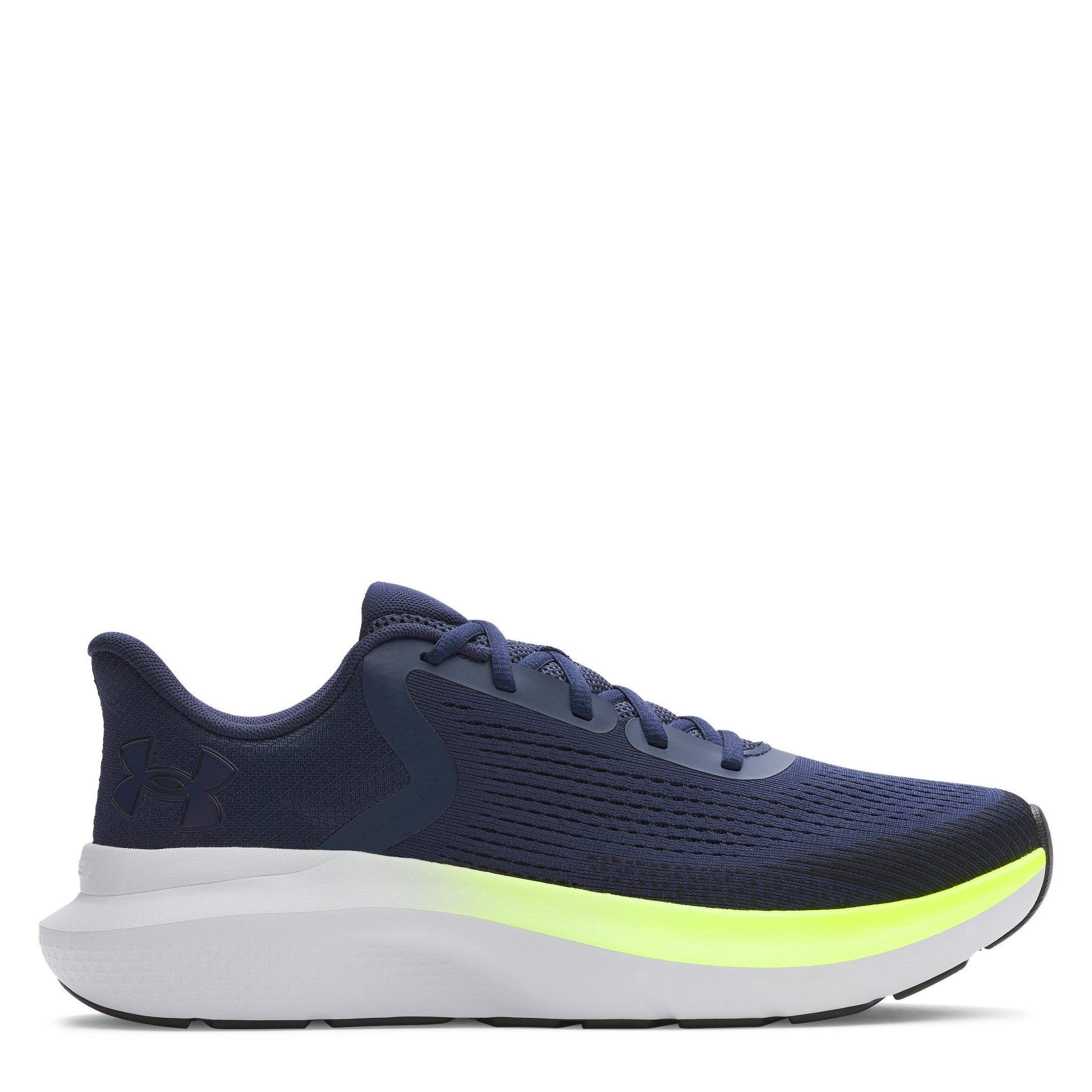 Navy/Yellow/Blk - Under Armour - Charged Rogue 5 Mens Shoes - 1