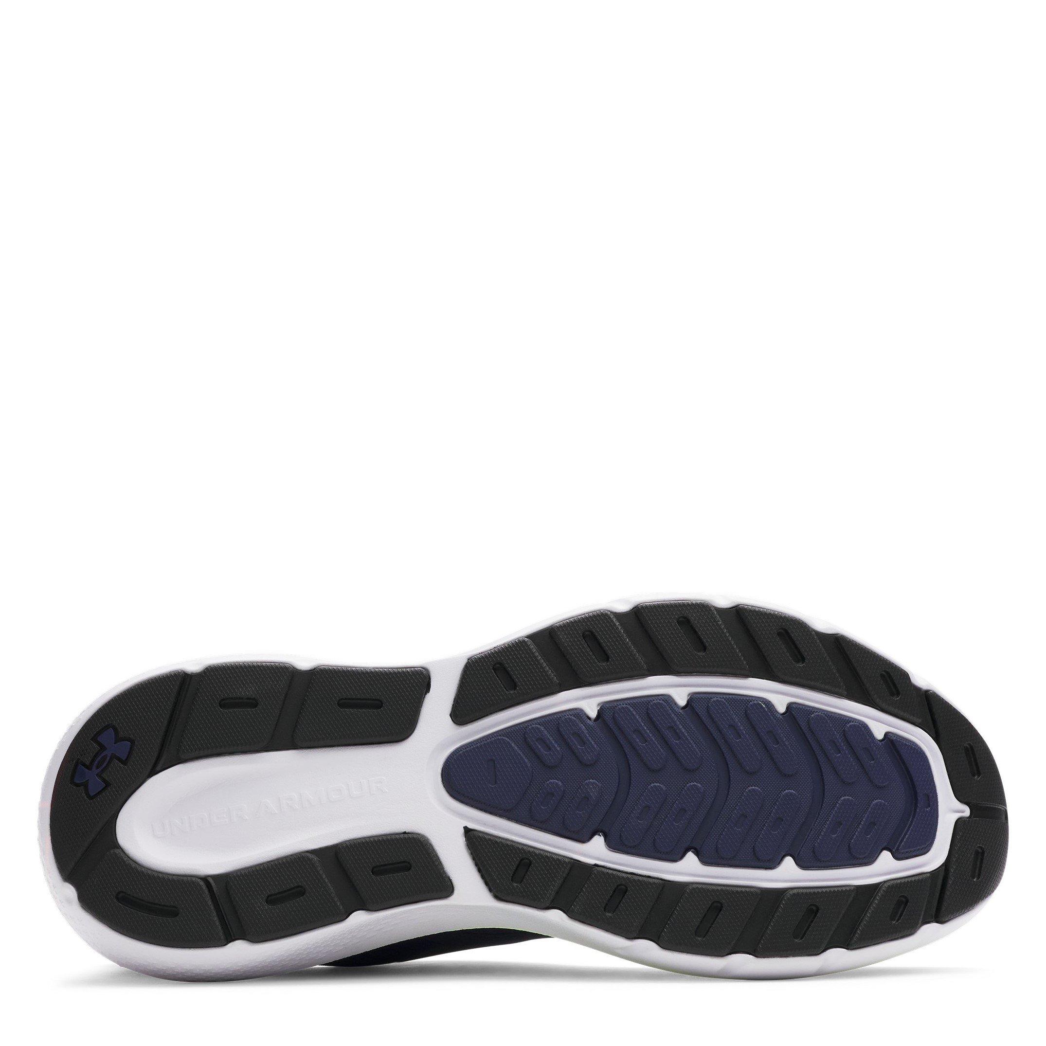 Navy/Yellow/Blk - Under Armour - Charged Rogue 5 Mens Shoes - 3