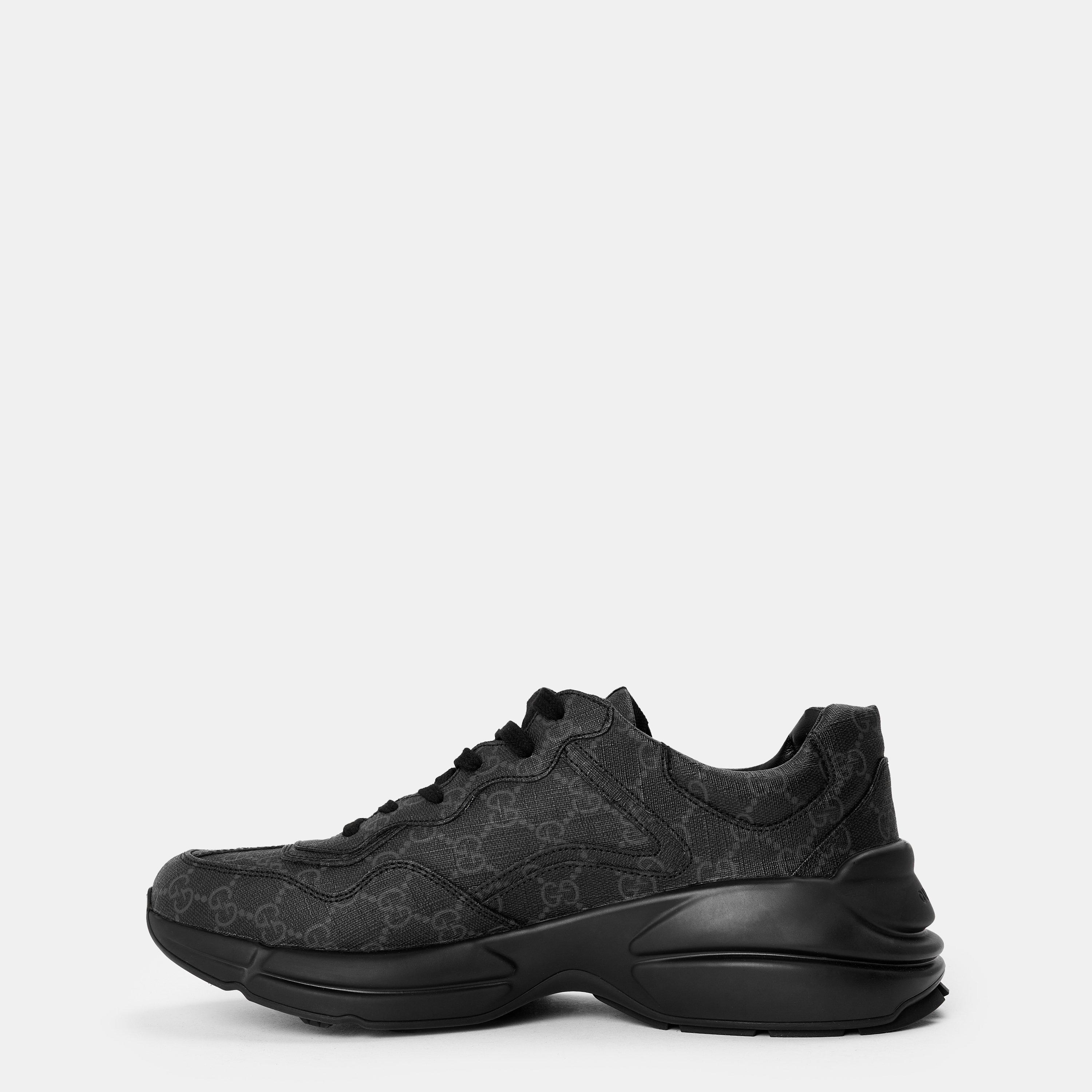 Black - Gucci - Rhyton GG Sneakers - 2