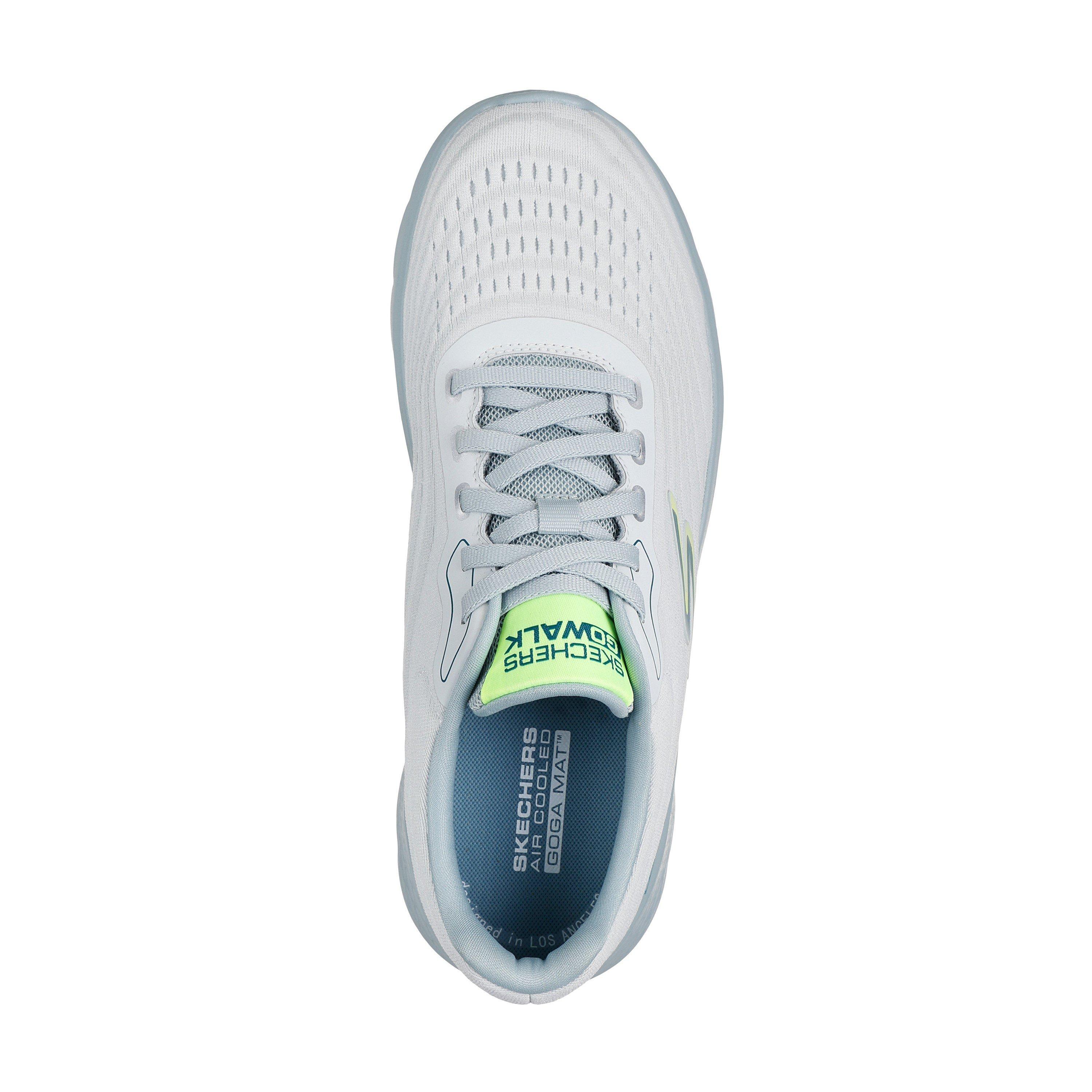 Wht & Gry Tx/Sy - Skechers - Men's Go Walk Flex Runners - 5