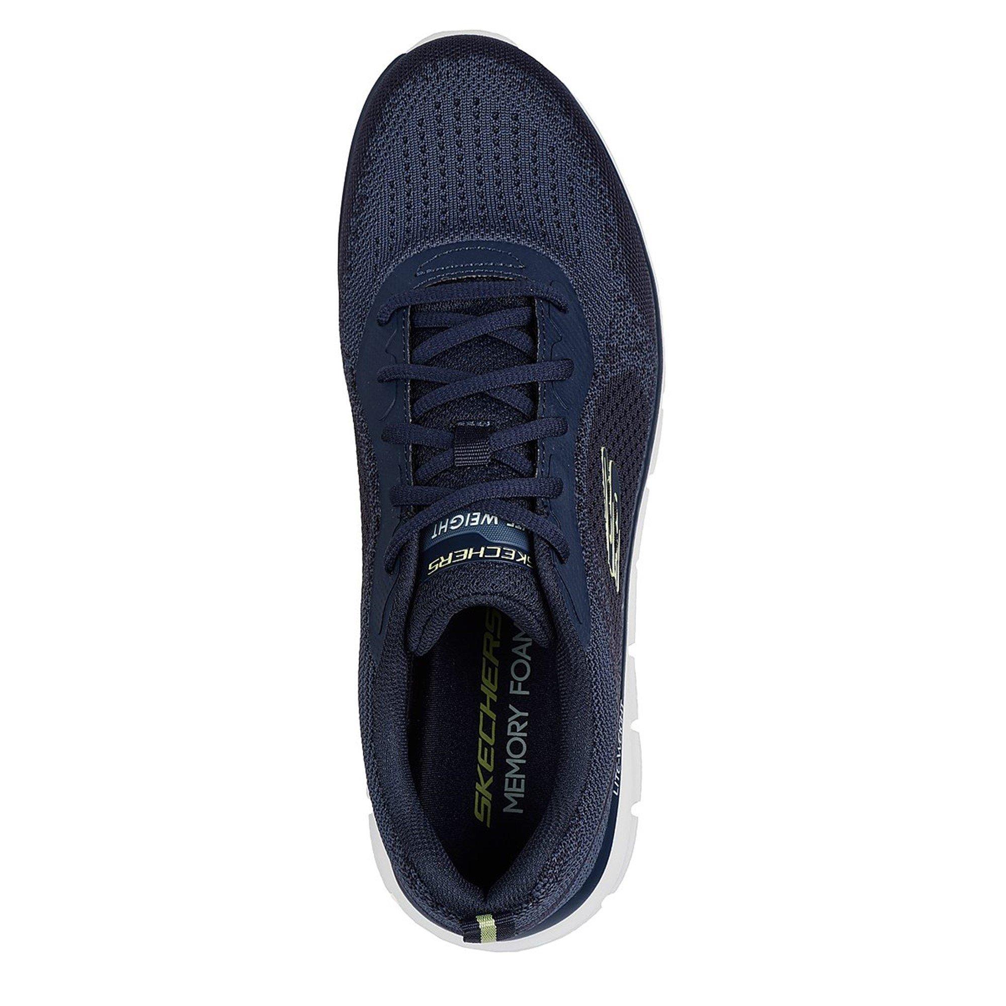 Nv Knit/Lime Pu - Skechers - Track Glendor Runners - 5