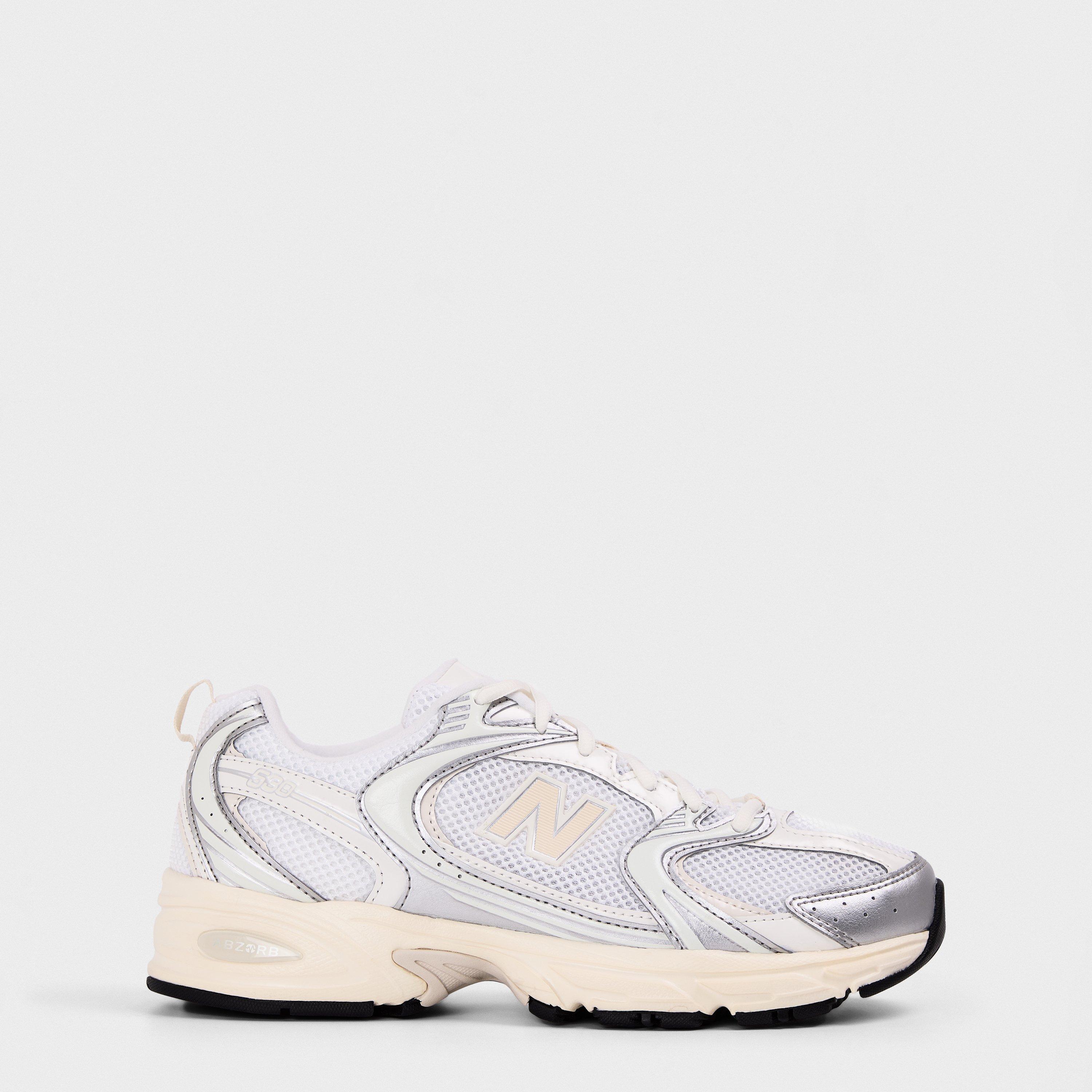 New Balance Women's White/Off Wht 530 Trainers - 8 (41.5)