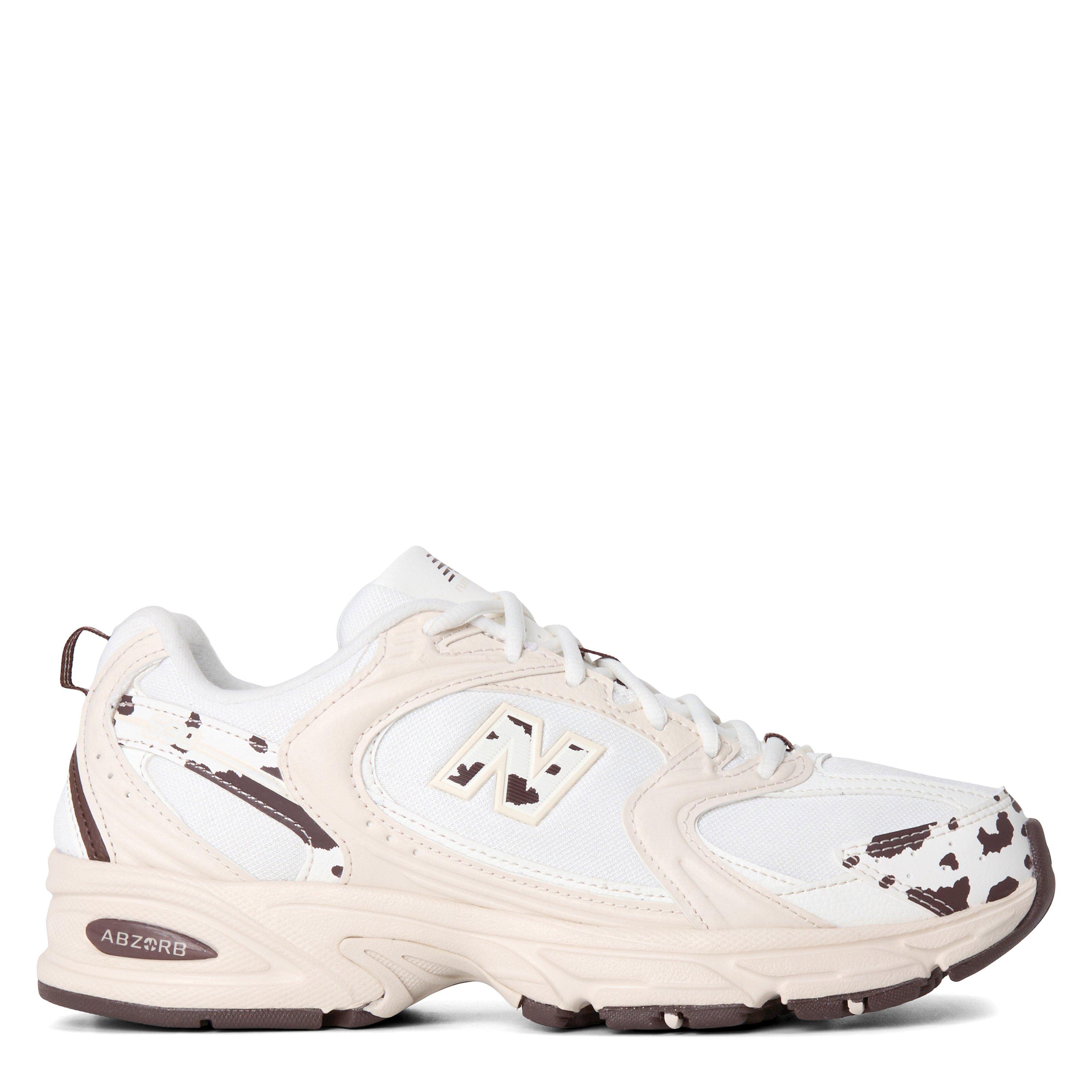 New Balance Mr530 Trainers Linen Pumpernickel White in Women's Size 7, Office Shoes - Image 4