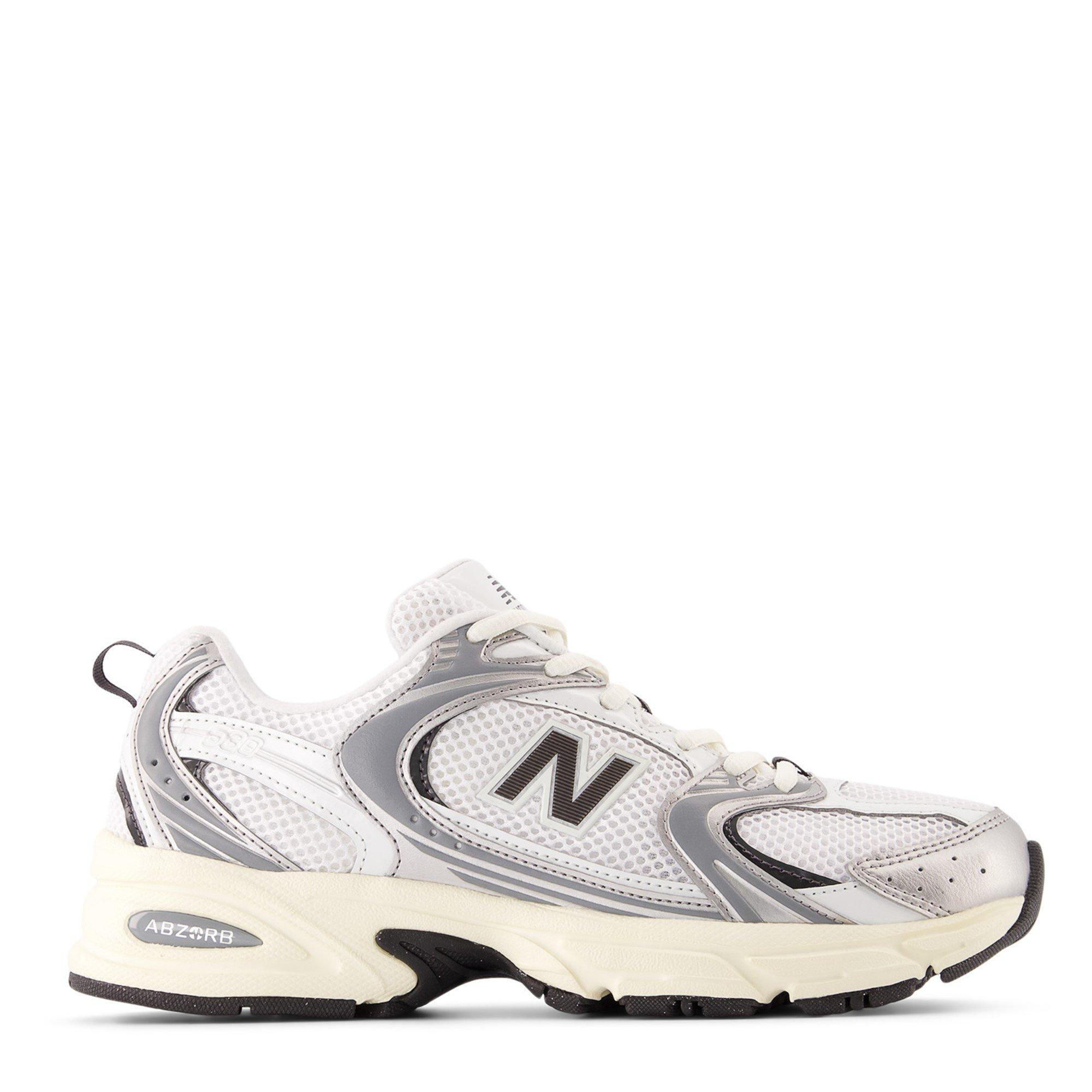 New Balance Women's Nb 530 - Wht/Blk/Silv - 5 (37.5)