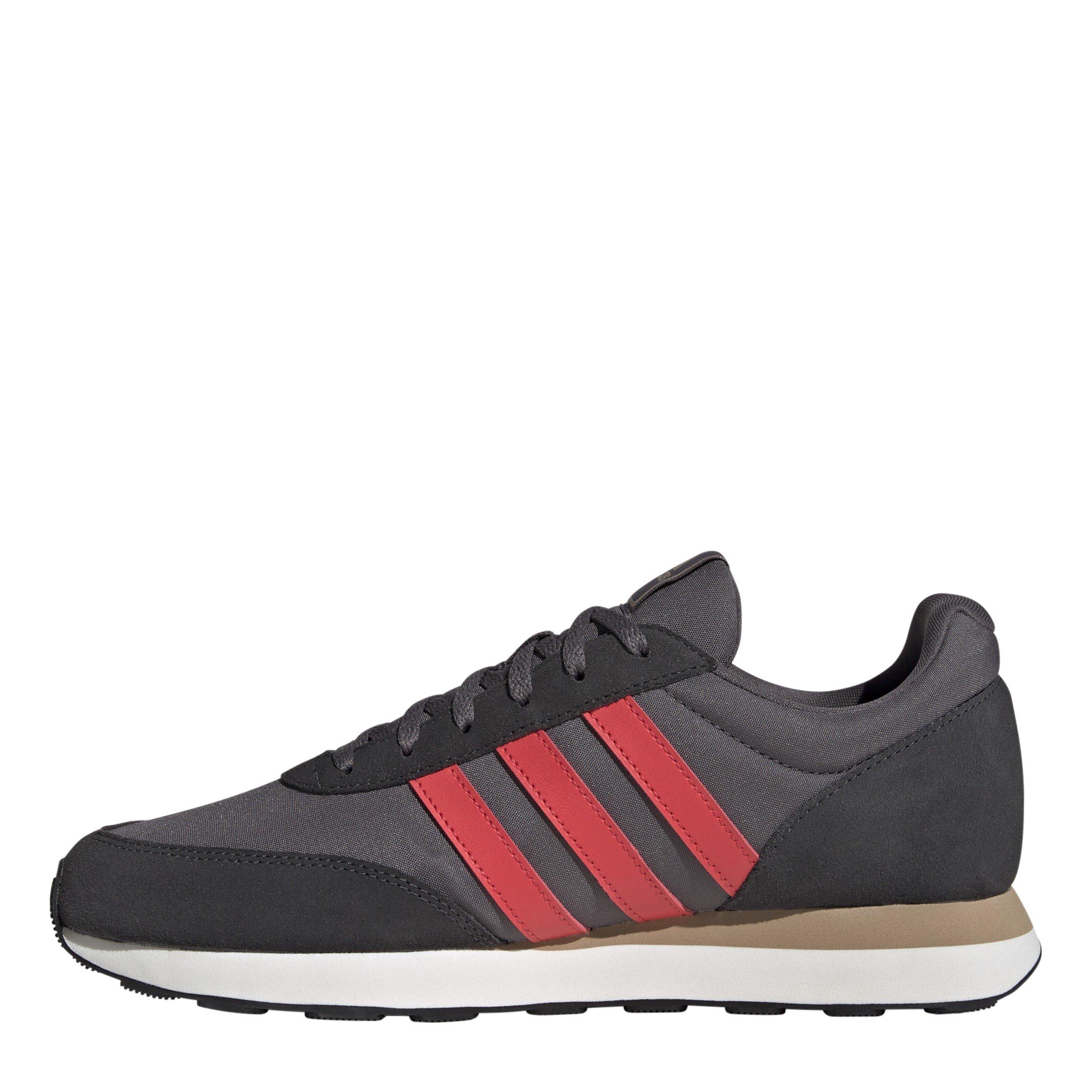 Grå/Rød/Carbon - adidas - Run 60s 3.0 Shoes Mens - 2