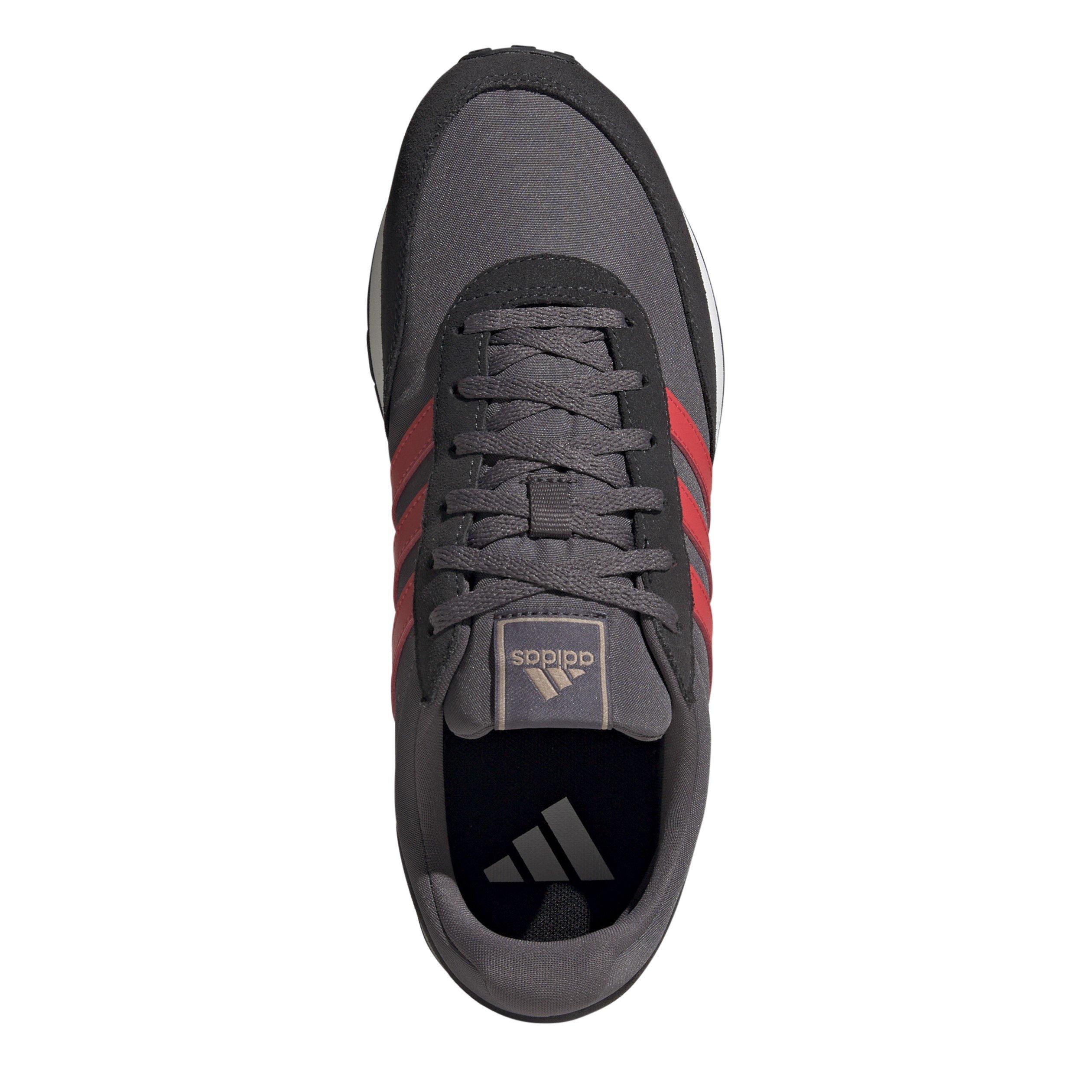adidas Run 60s 3.0 Grey Strata Semi Lucid Red Carbon — foto 4