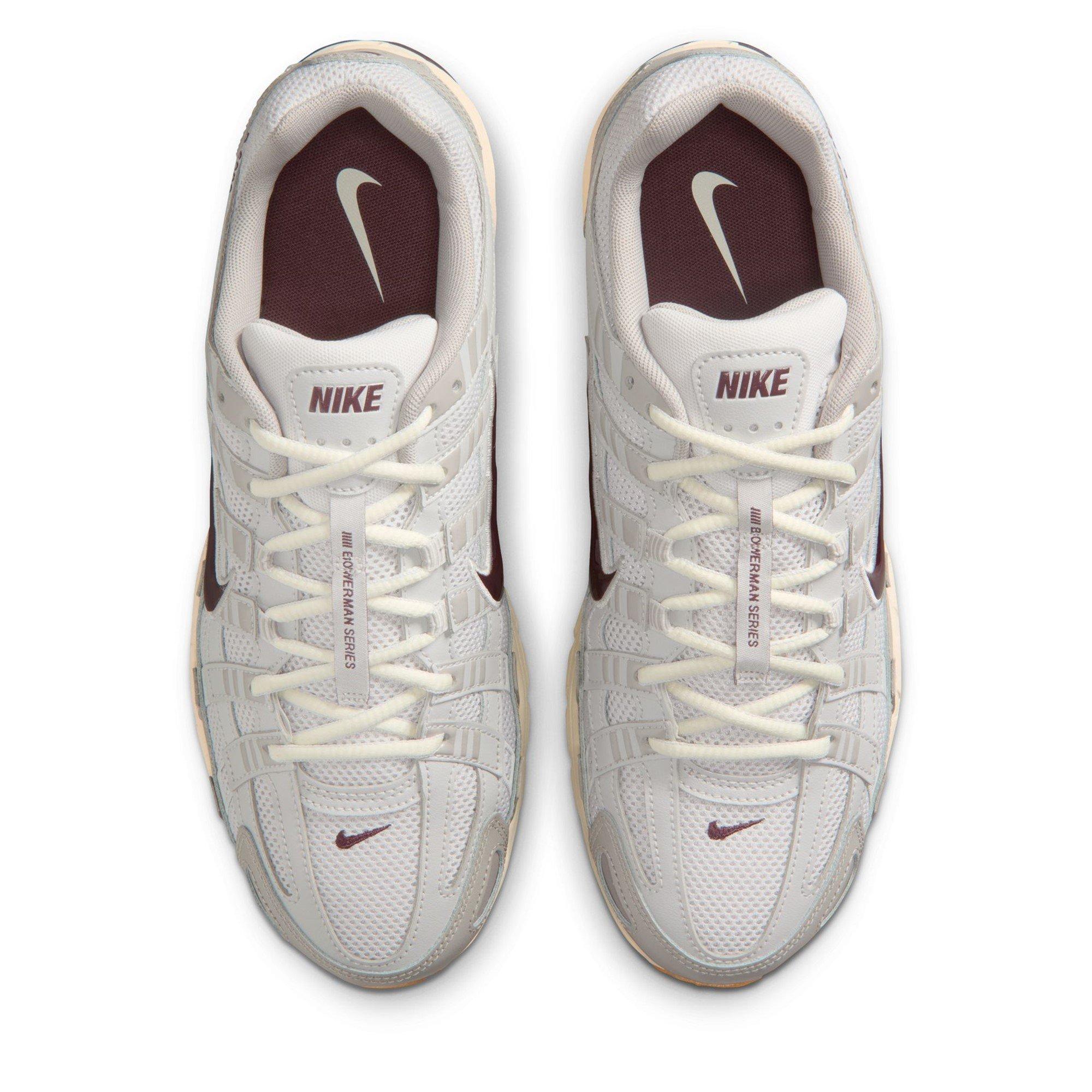 Gris/Borgoña - Nike - Nike P-6000 Trainers Mens - 5