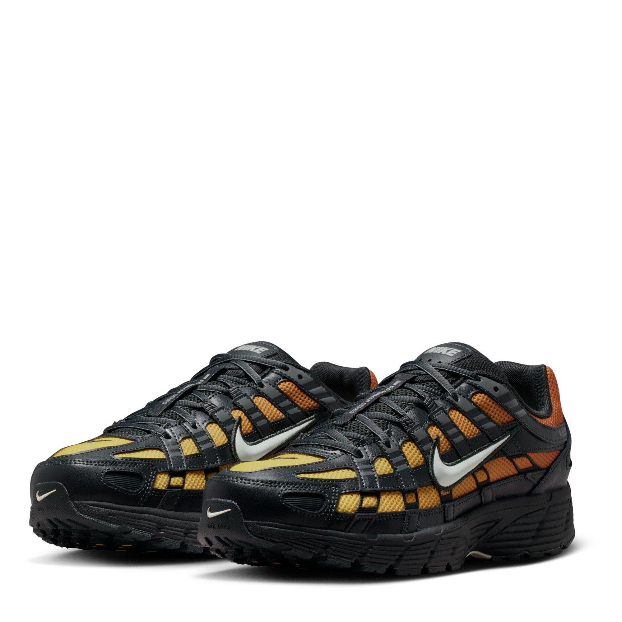 Grey/Orange - Nike - P-6000 Trainers Mens - 3