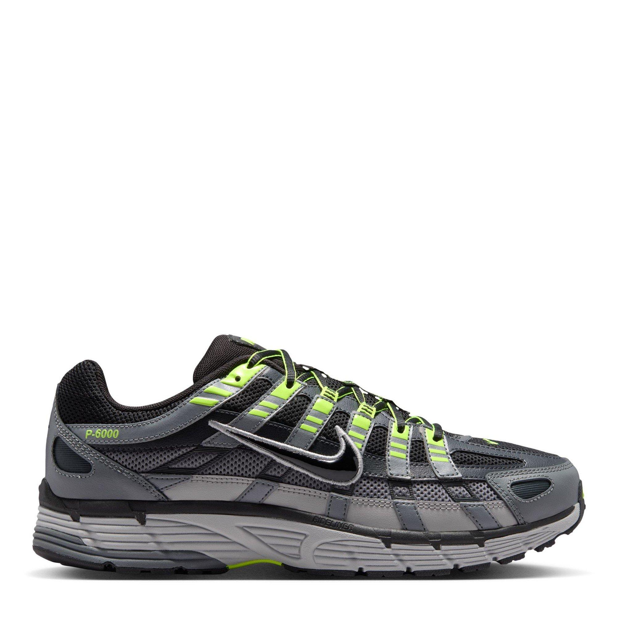 Nike P-6000 Trainers Mens - Grey/Volt - Size 9 (44)