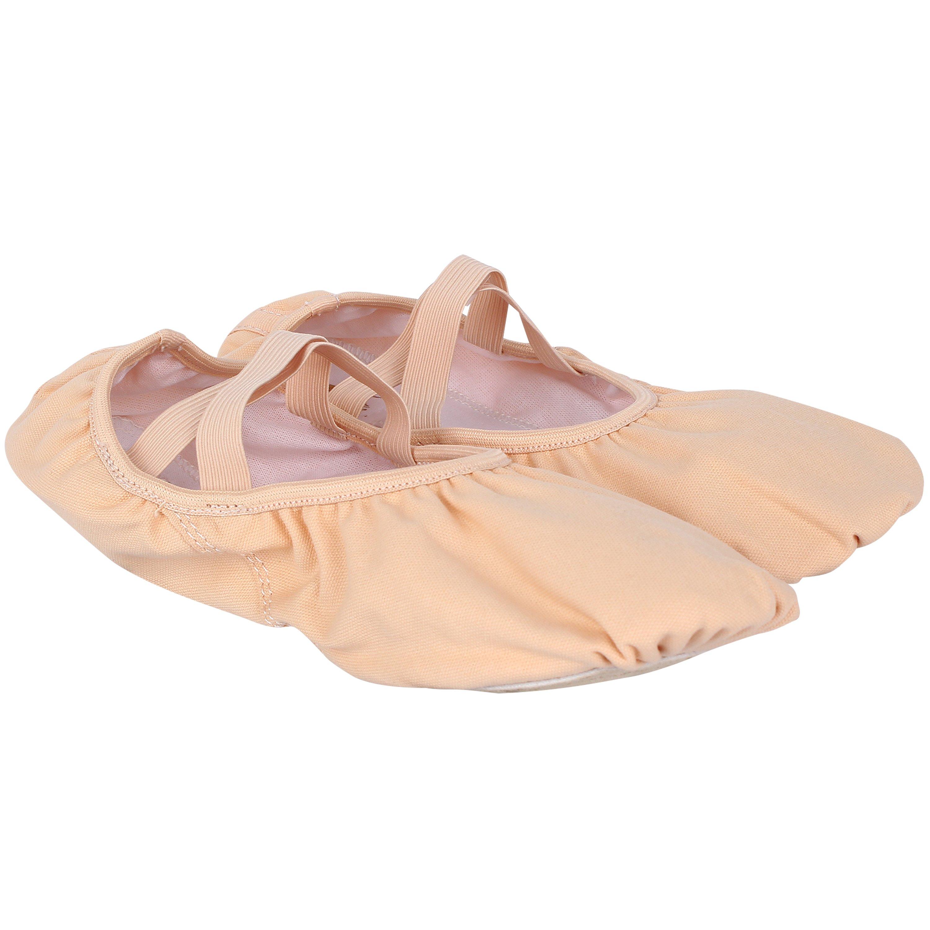 Desnudo - Slazenger - Slaz Split Sole Canvas Ballet Shoe Ladies - 5