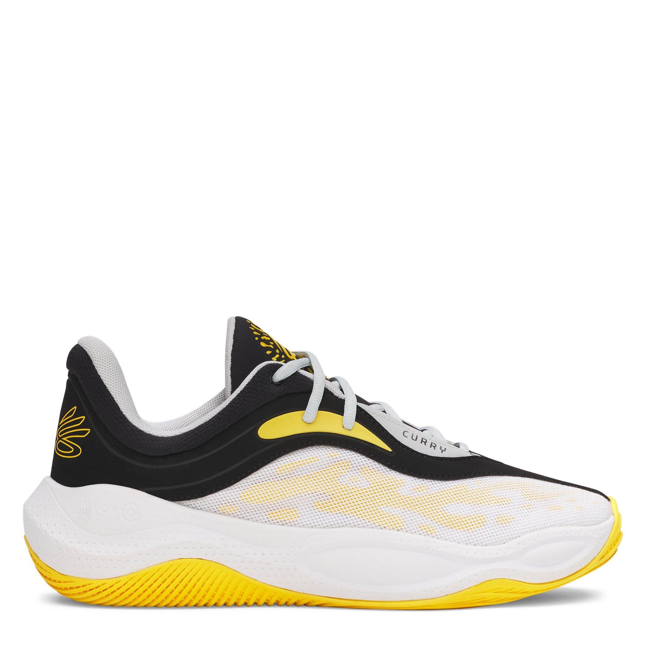 Under Armour Men's Curry Splash 25 Basketball Trainers Adults - Black/Wht/Taxi - 10 (45)