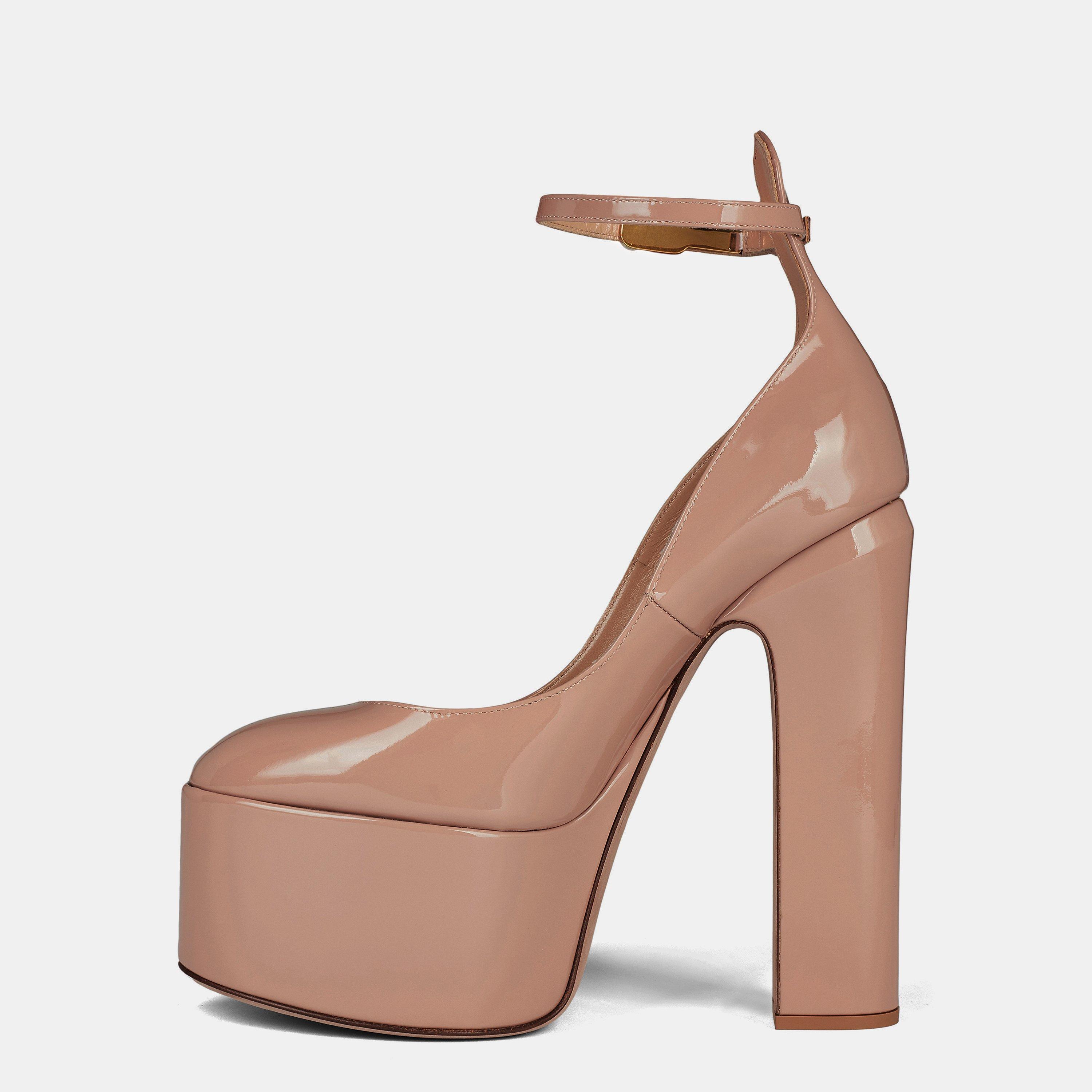 Rose GF9 - Valentino Garavani - Tan-Go Platform Pumps - 2