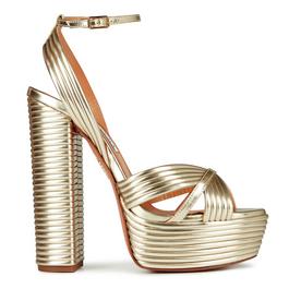 Aquazzura Sundance Plateau Platform Sandals