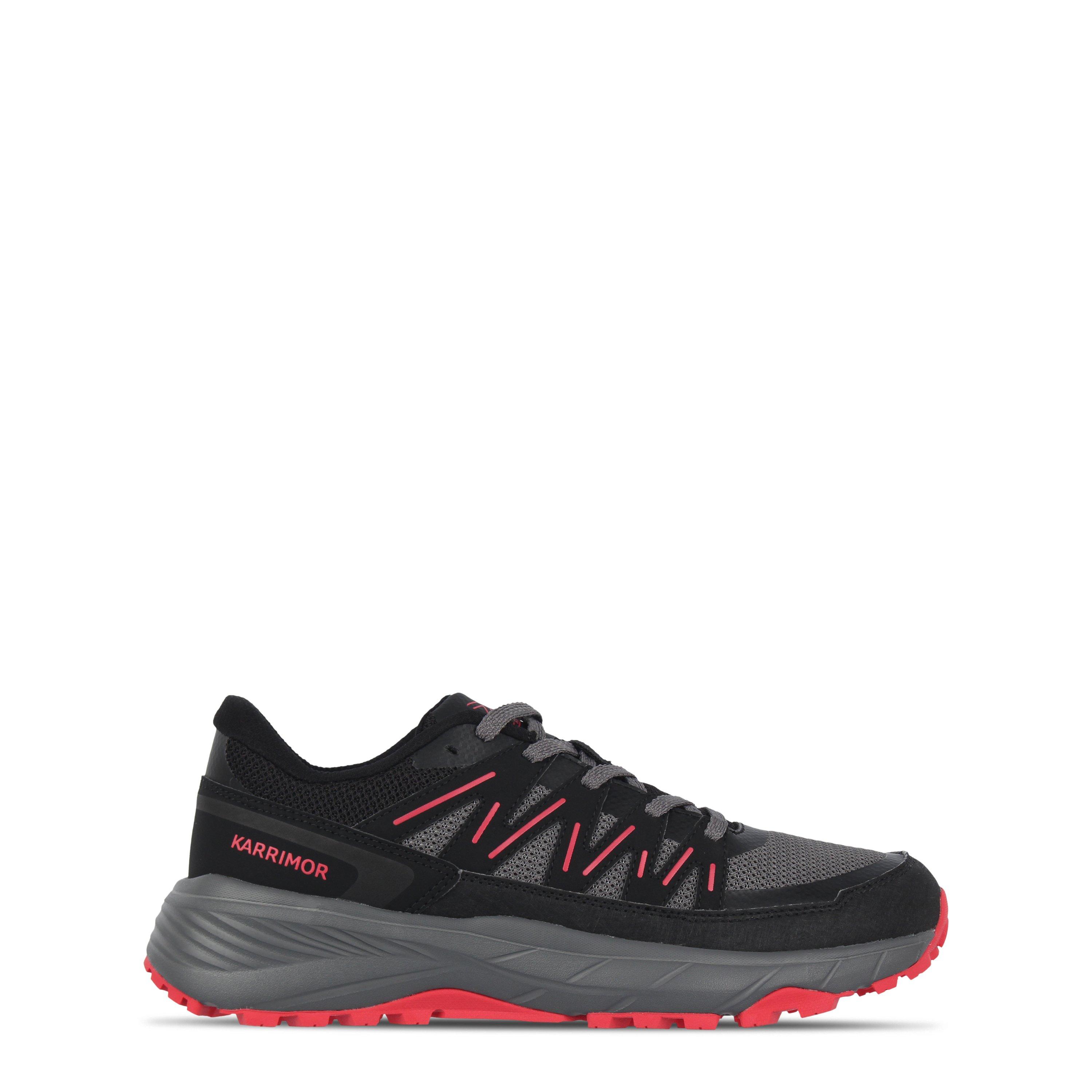 Schwarz/Grau/Rot - Karrimor - Caracal Trail Trainers Mens - 1