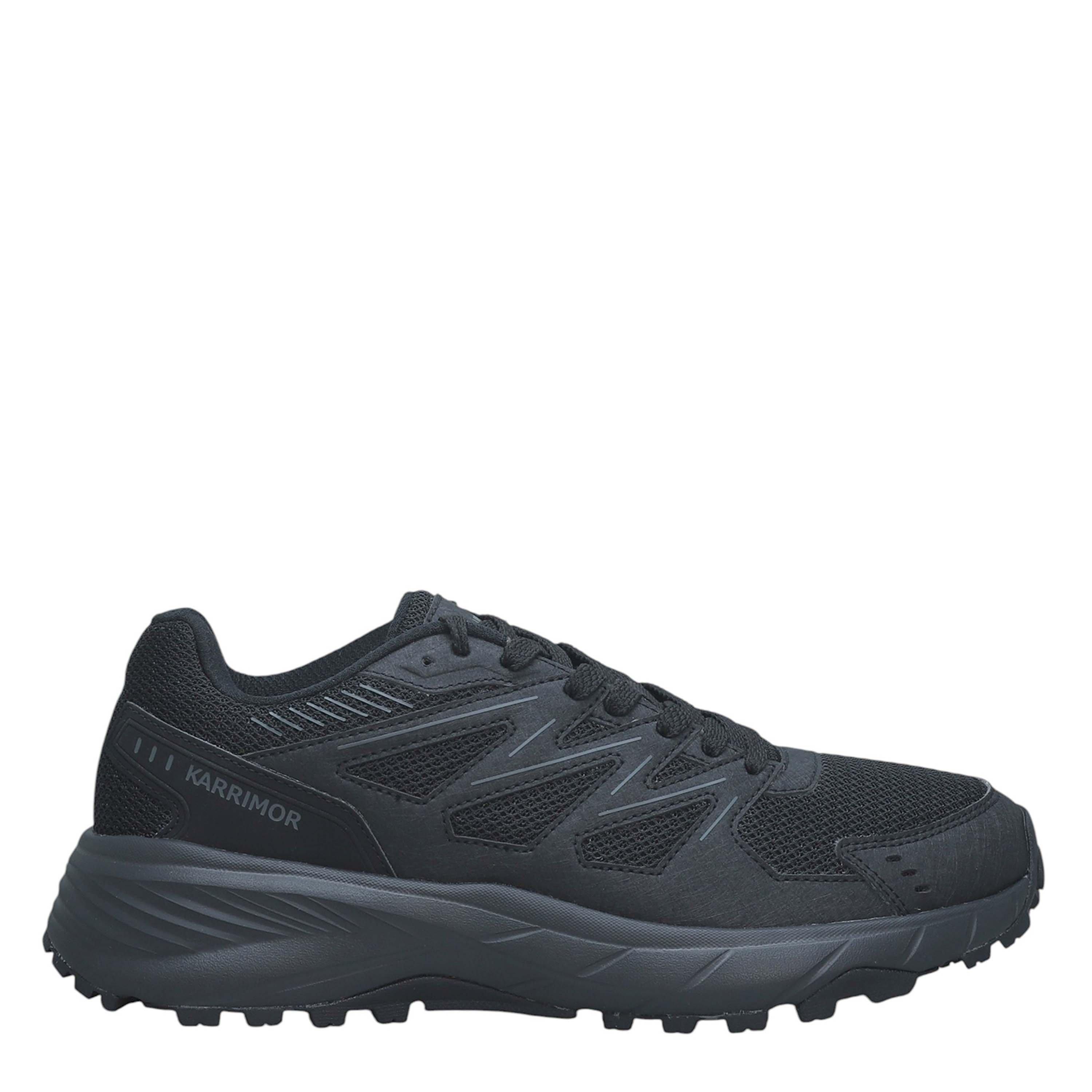 Karrimor Men's Caracal Trail Trainers - Black/Black - 11 (46)