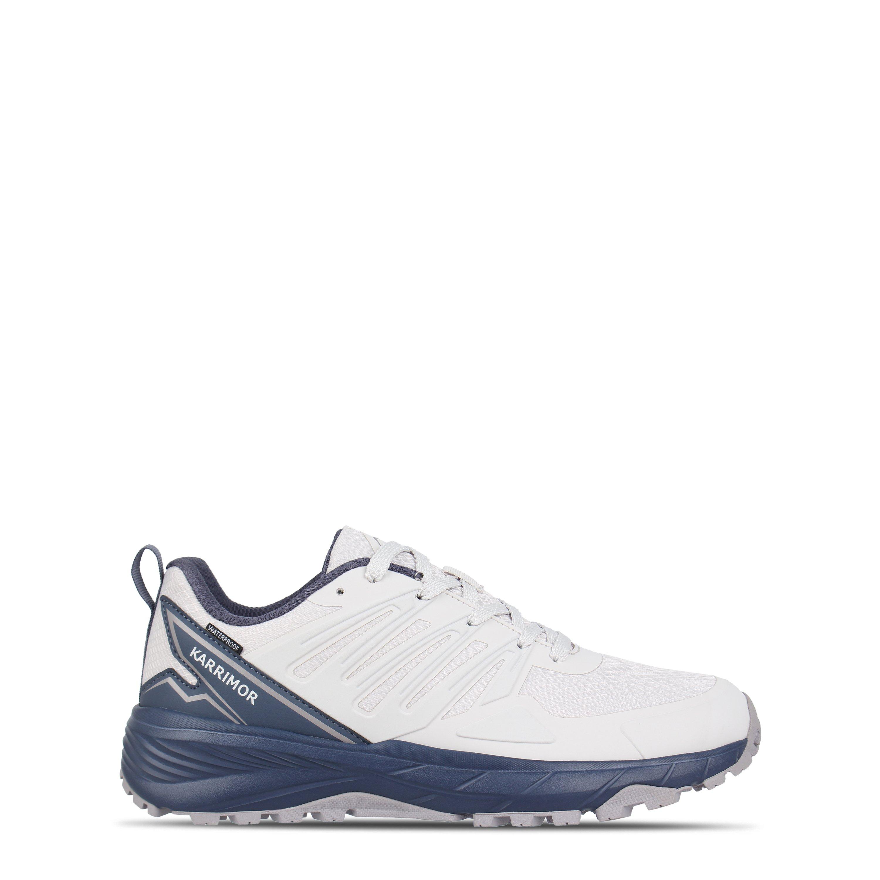 Karrimor Men's Off Wht/Navy Caracal Waterproof Trainers - 7 (41)