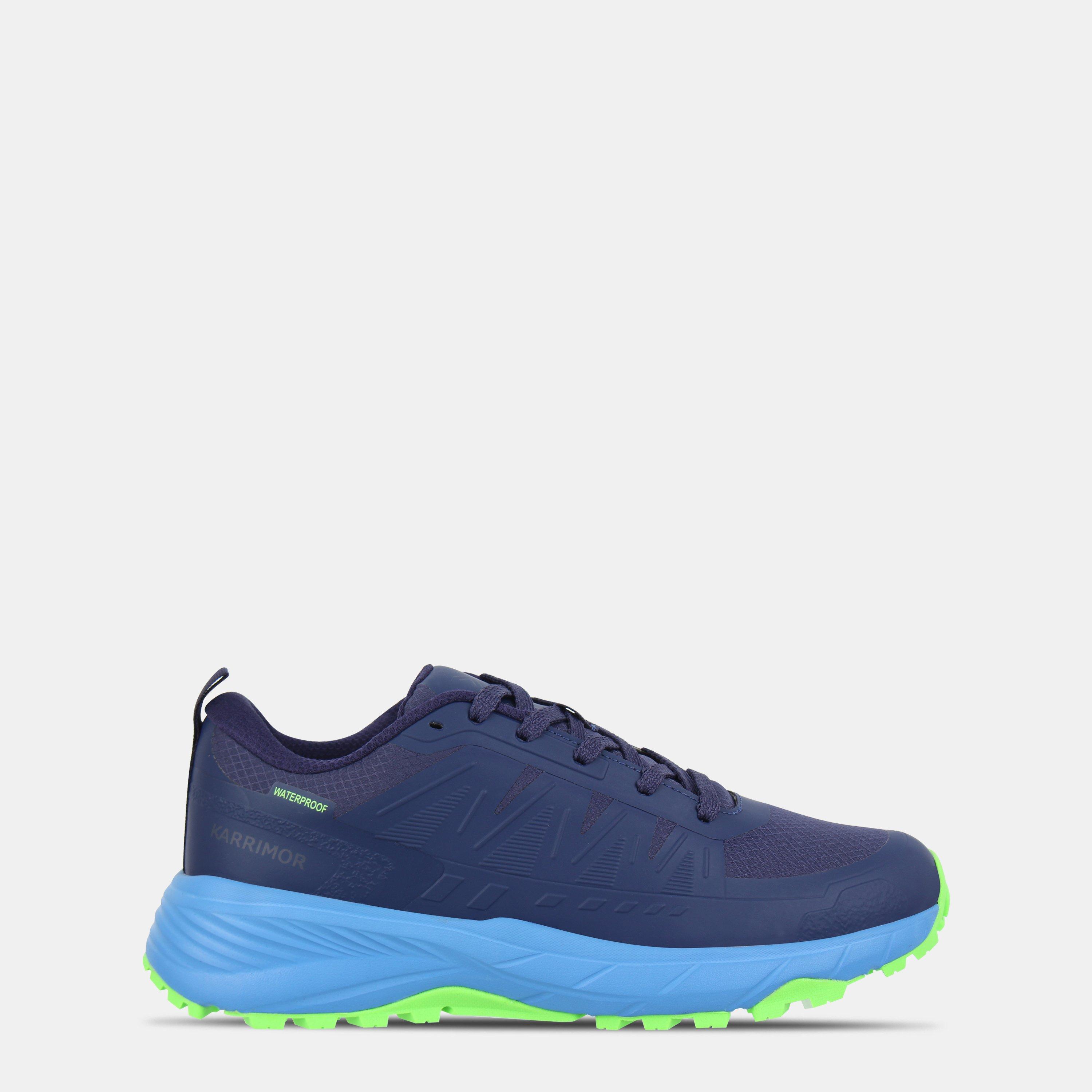 Karrimor Men's Caracal Waterproof Trainers - Navy/Blue - 11 (46)