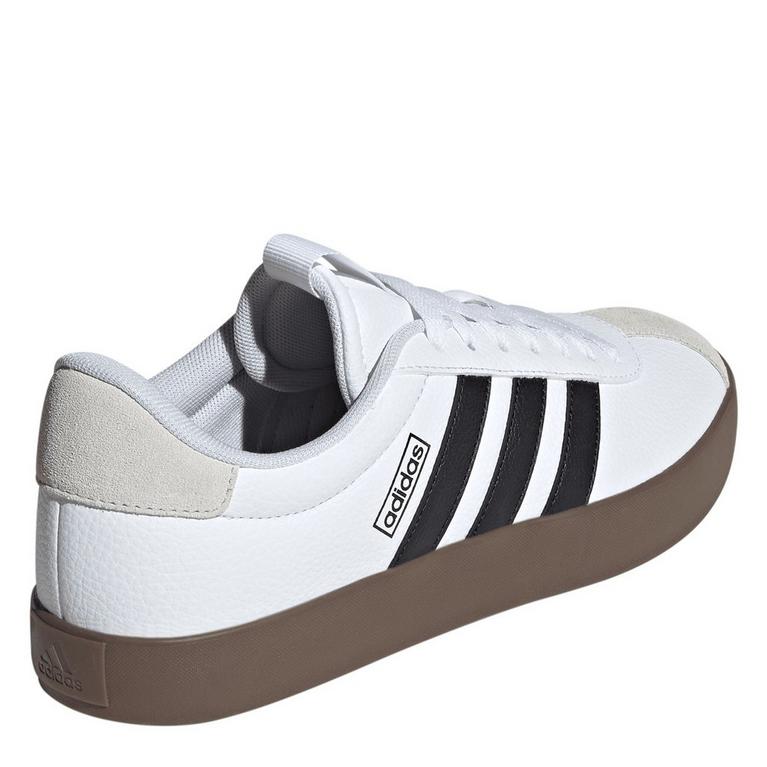 Blanco/Negro - adidas - VL Court 3.0 Shoes Mens - 4