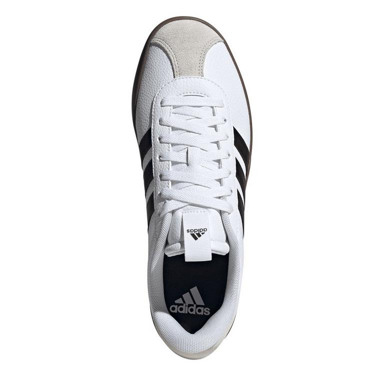 Blanco/Negro - adidas - VL Court 3.0 Shoes Mens - 5