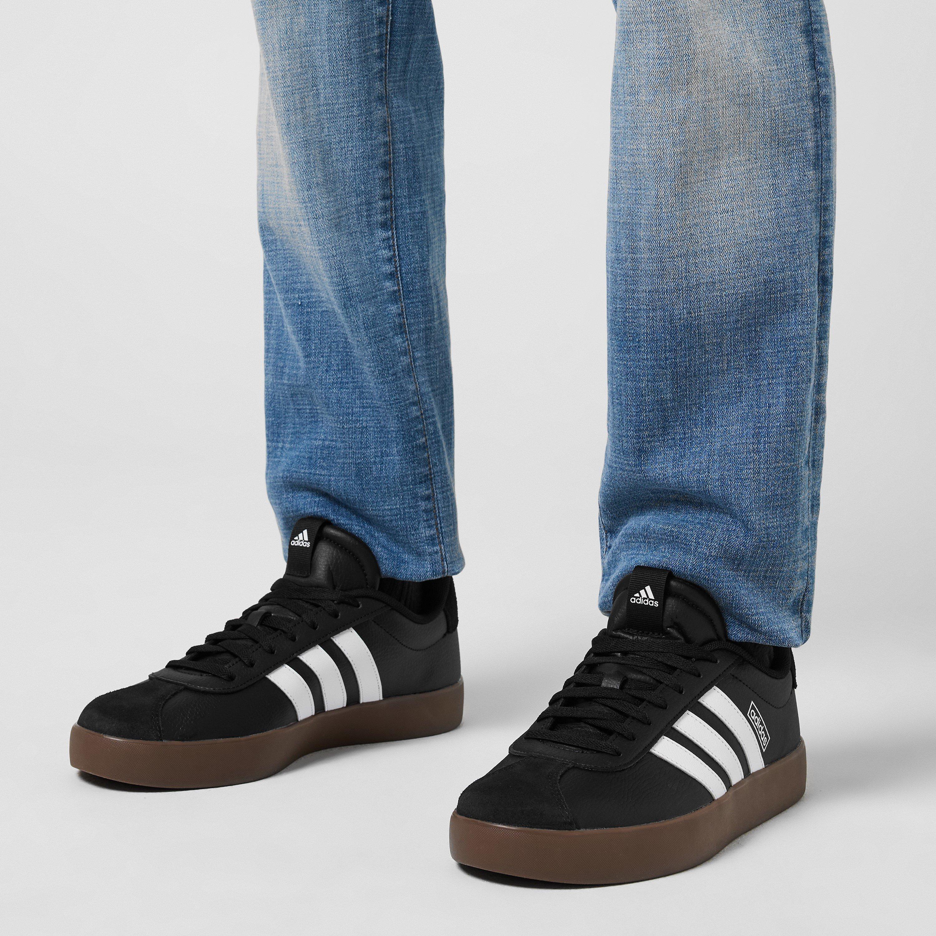 Negro/Blanco - adidas - VL Court 3.0 Shoes Mens - 2