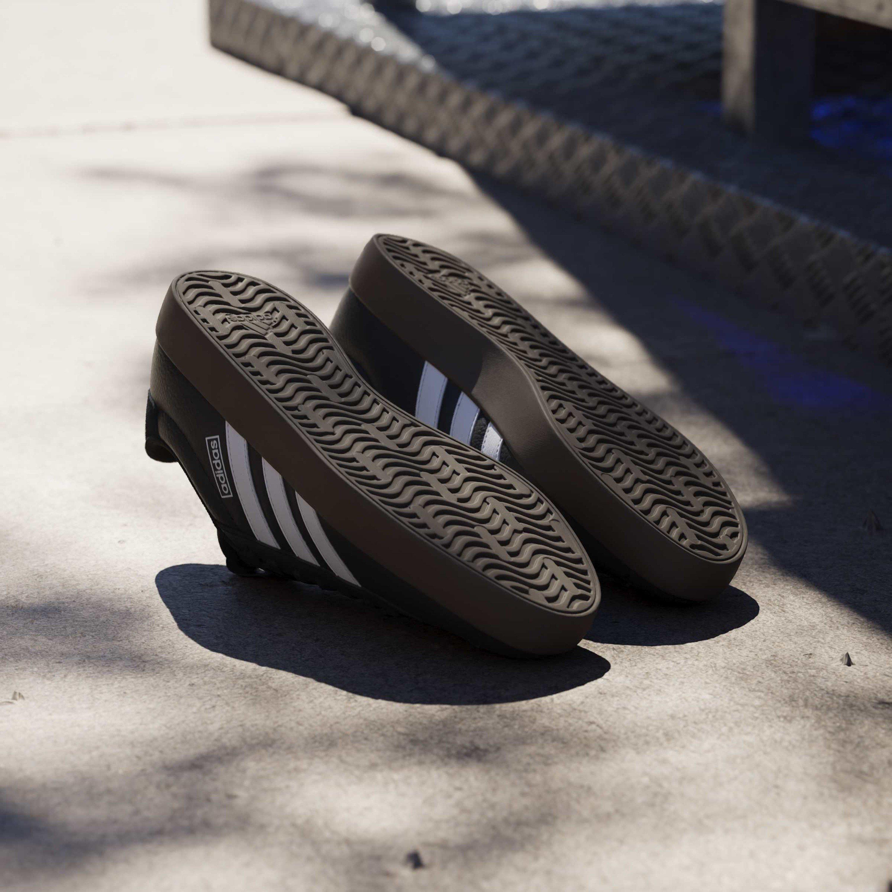 Negro/Blanco - adidas - VL Court 3.0 Shoes Mens - 10